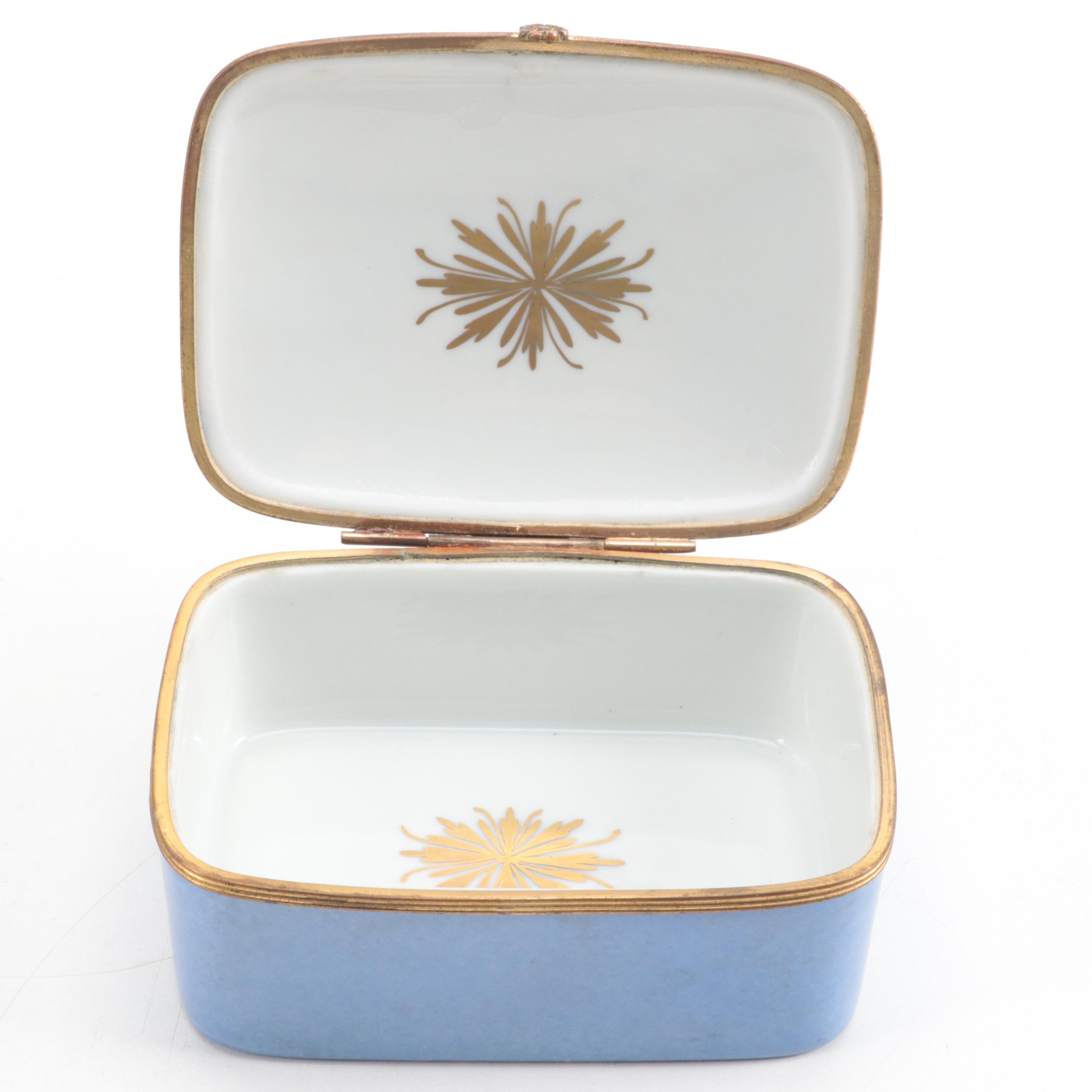 Tiffany & Co. Private Stock Le Tallec Porcelain Box, 1950