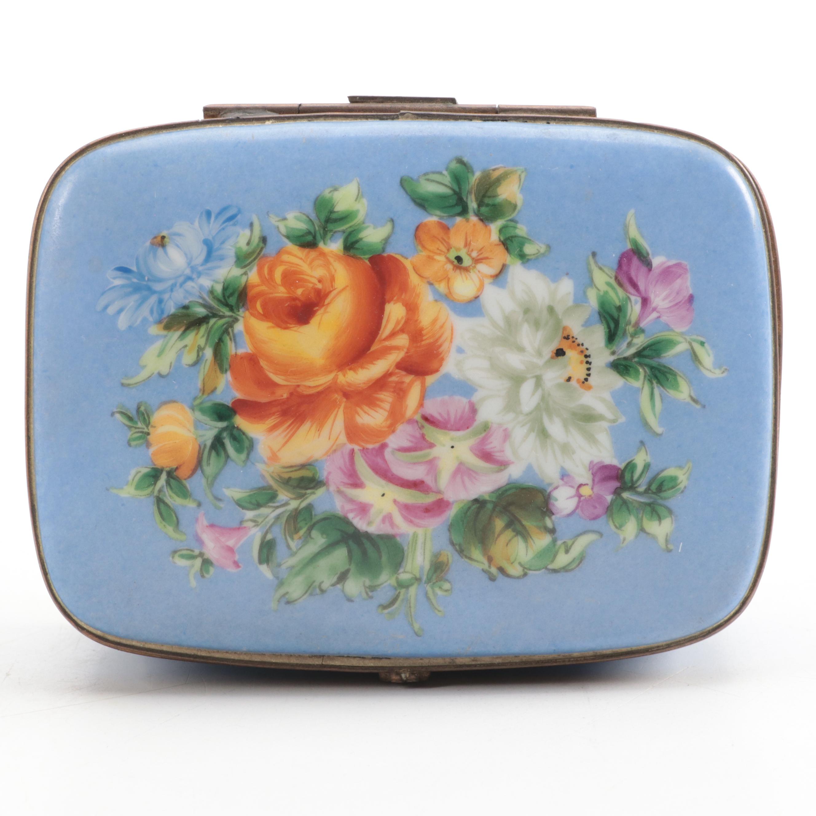 Tiffany & Co. Private Stock Le Tallec Porcelain Box, 1950