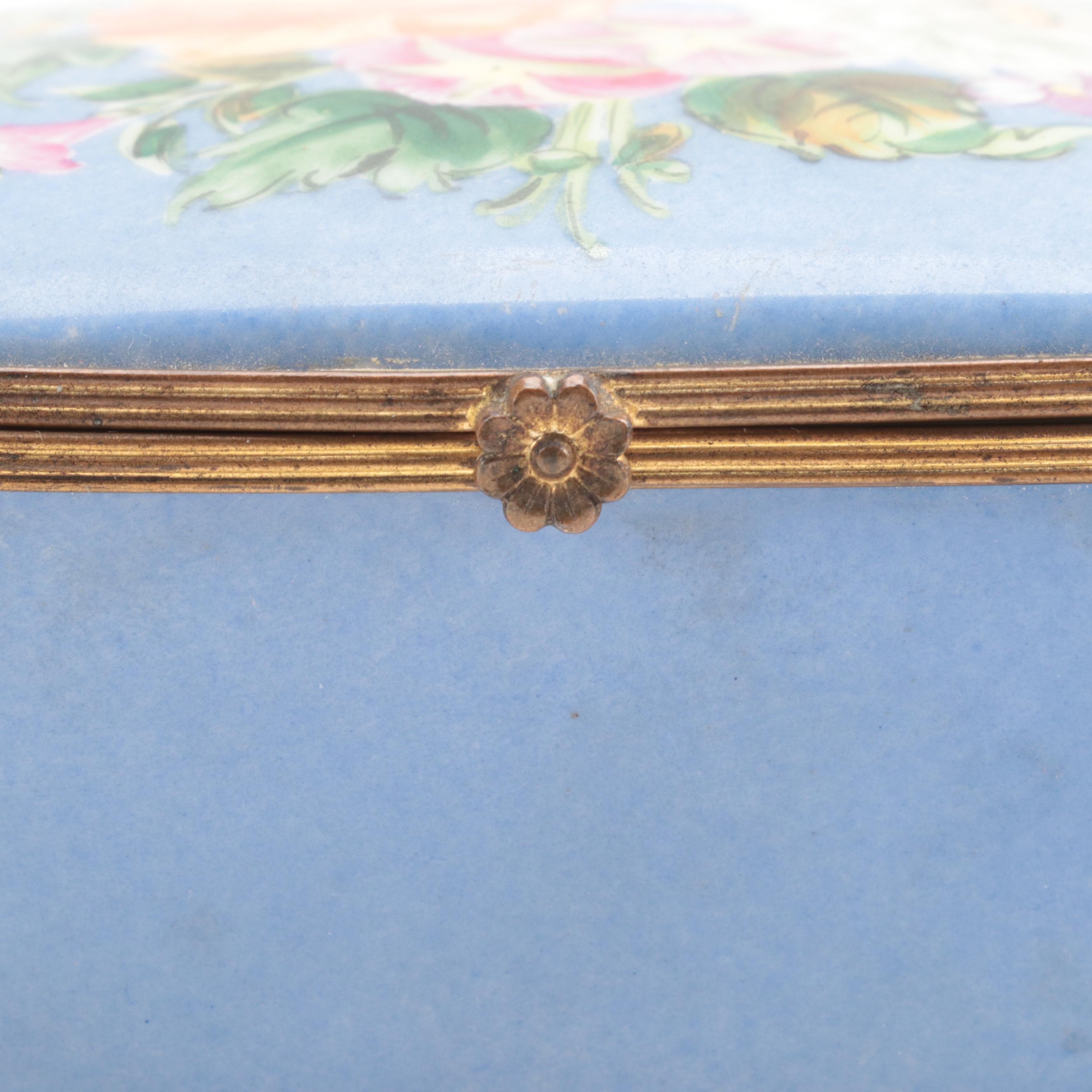 Tiffany & Co. Private Stock Le Tallec Porcelain Box, 1950