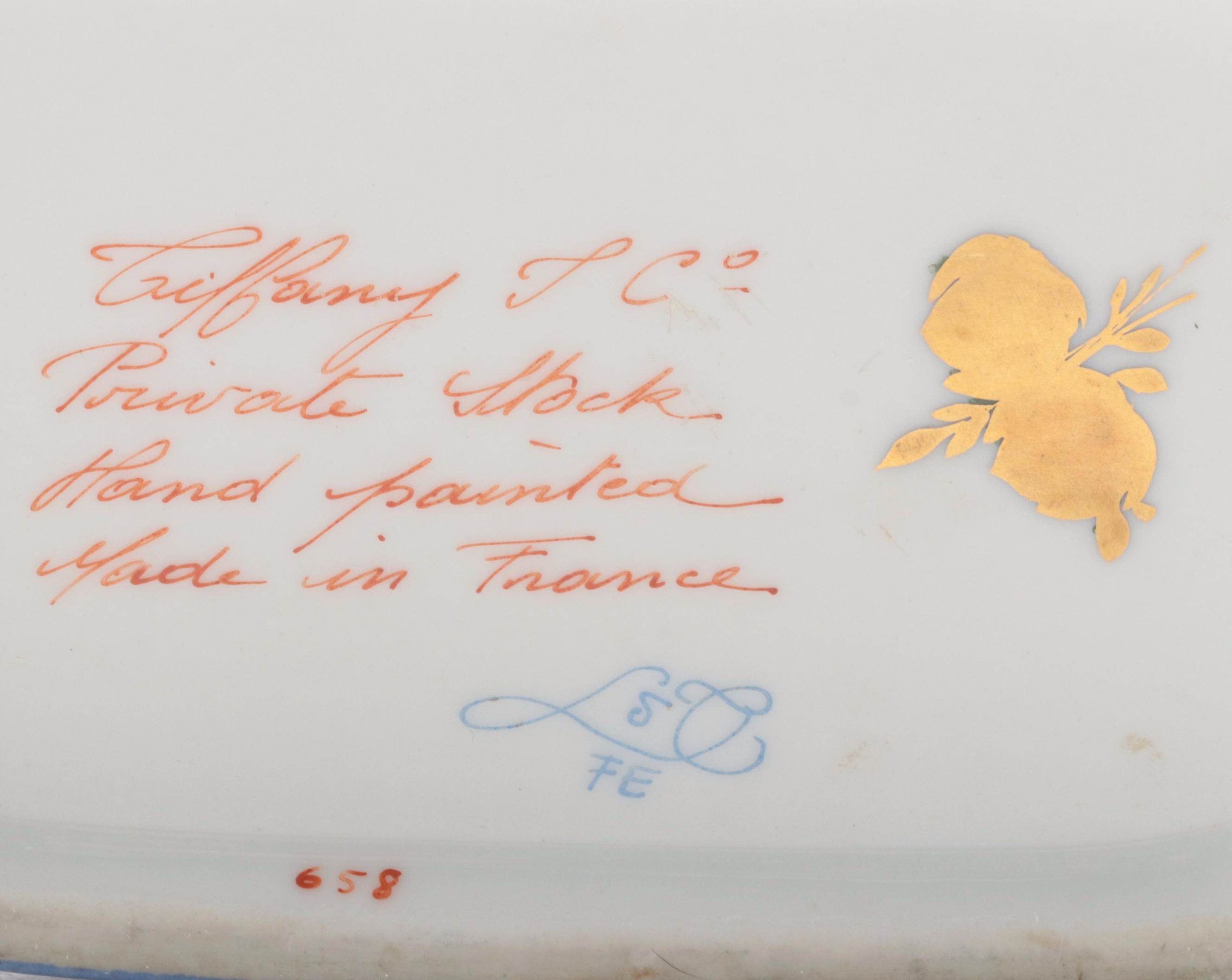 Tiffany & Co. Private Stock Le Tallec Porcelain Box, 1950