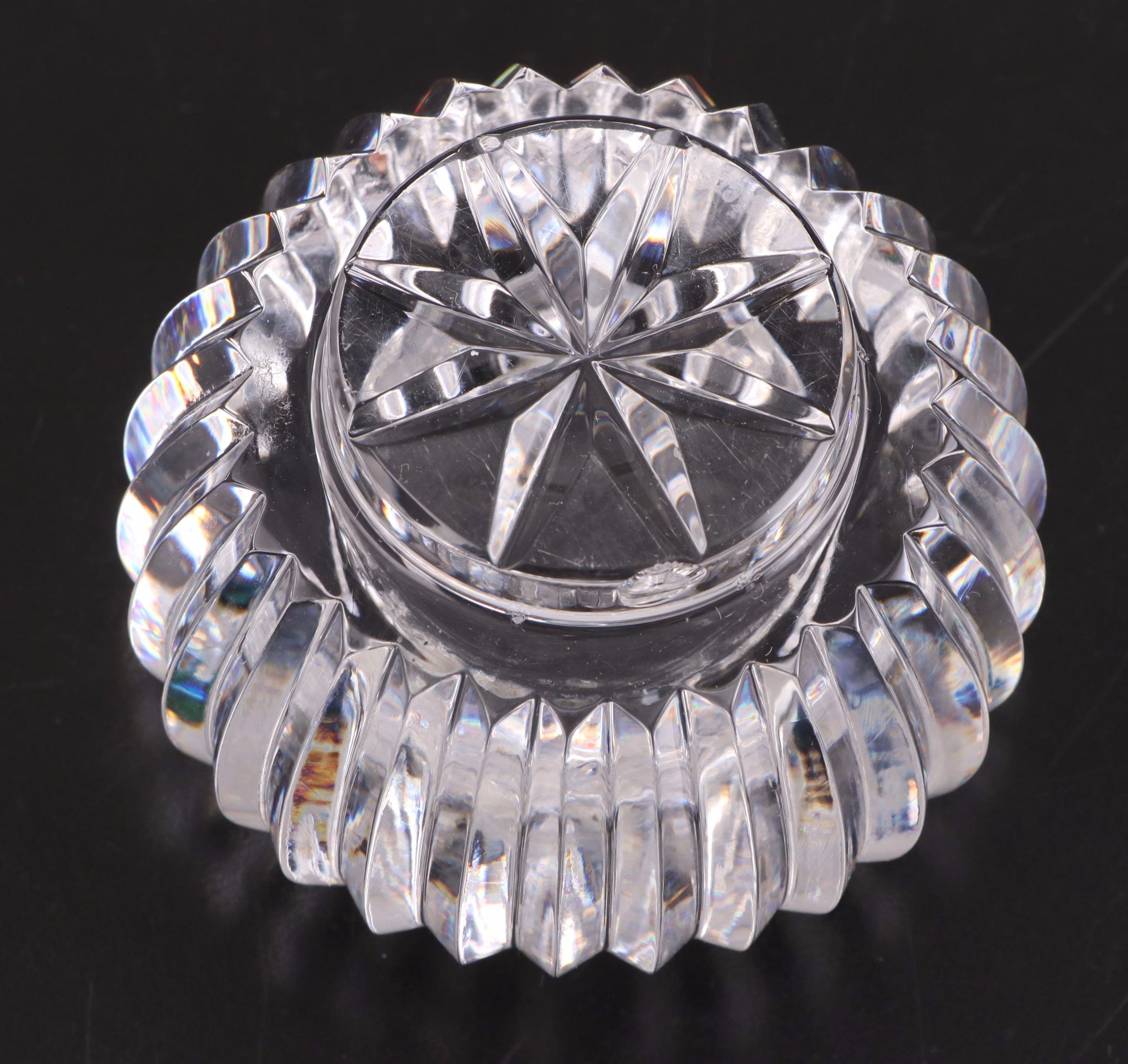 Waterford Crystal "Bethany" Pillar Candle Holder with Other Waterford Tableware