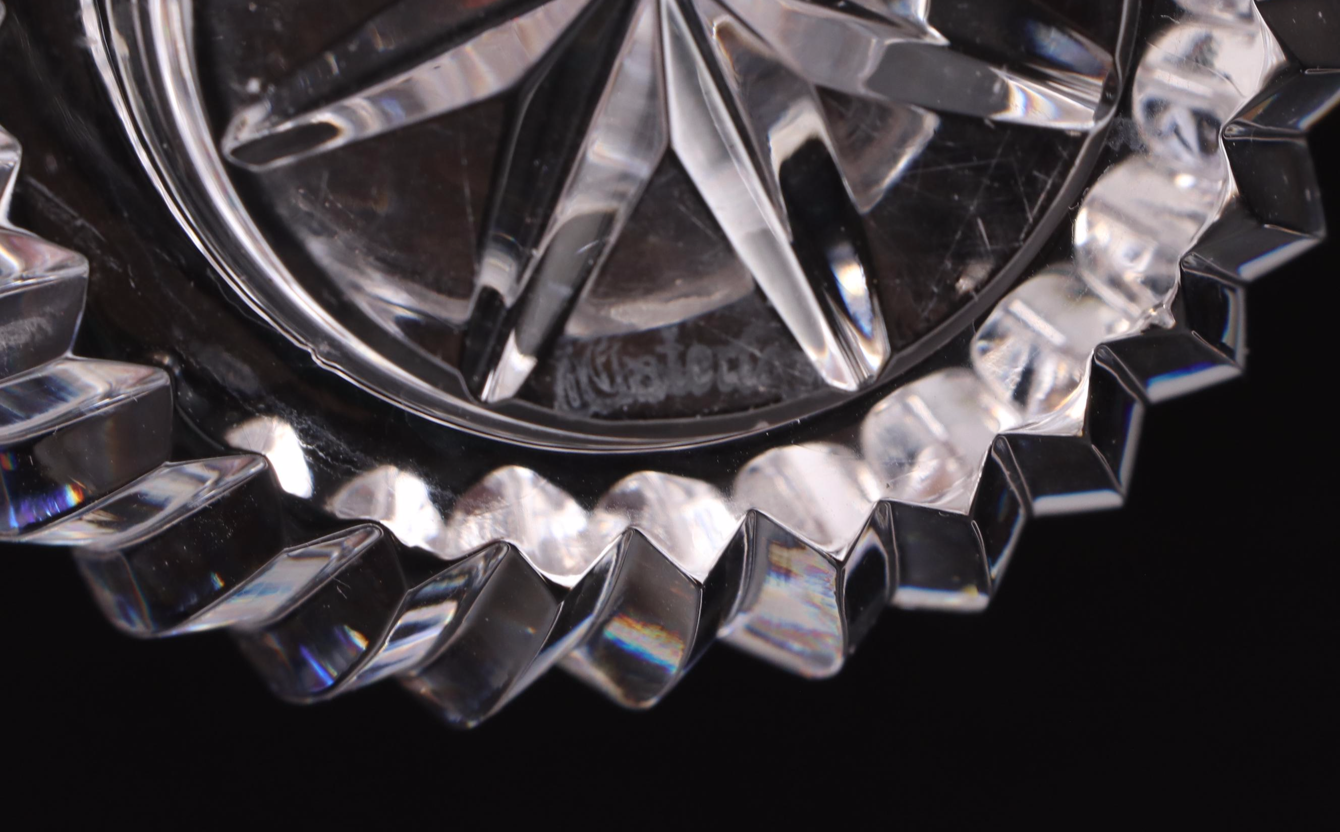 Waterford Crystal "Bethany" Pillar Candle Holder with Other Waterford Tableware