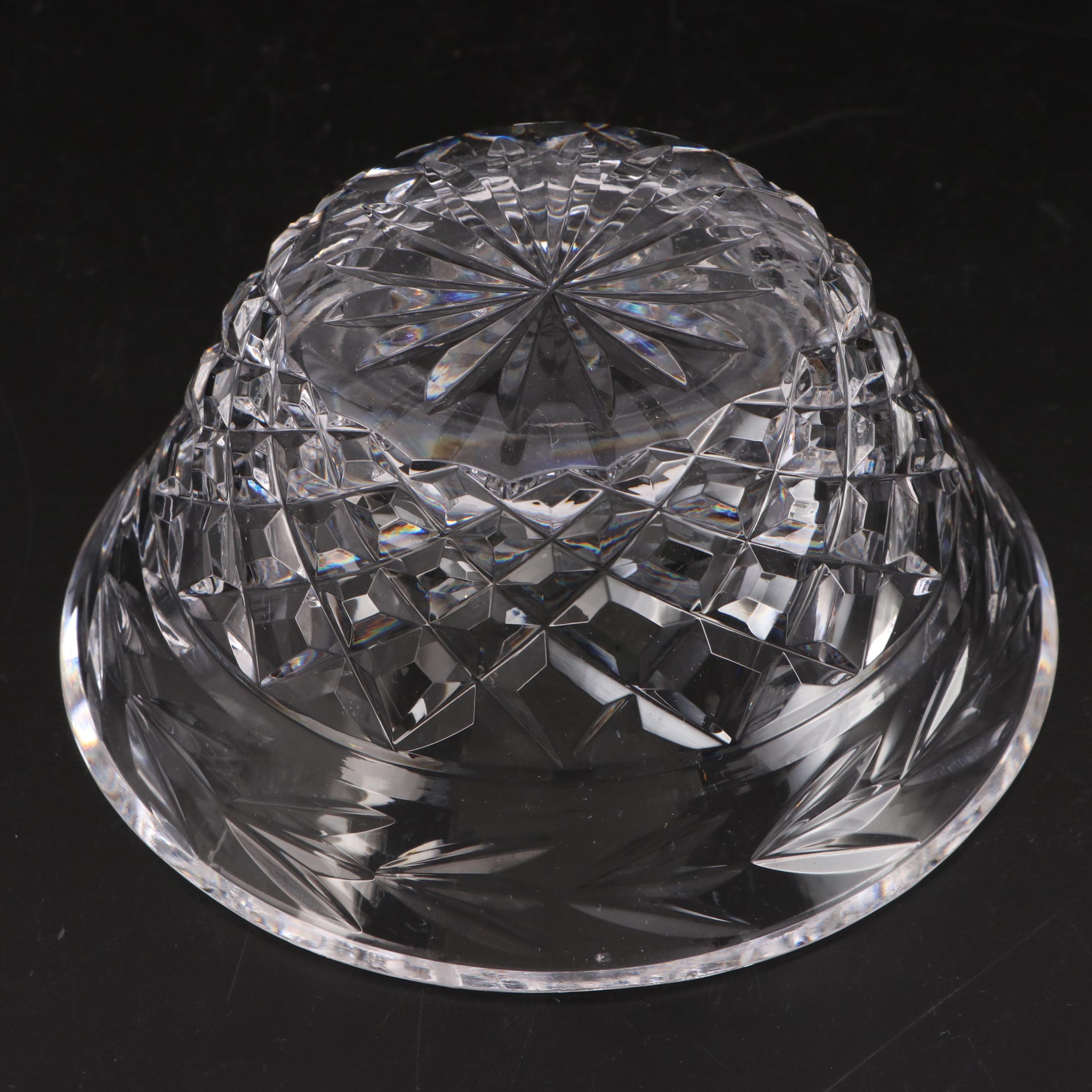 Waterford Crystal "Bethany" Pillar Candle Holder with Other Waterford Tableware
