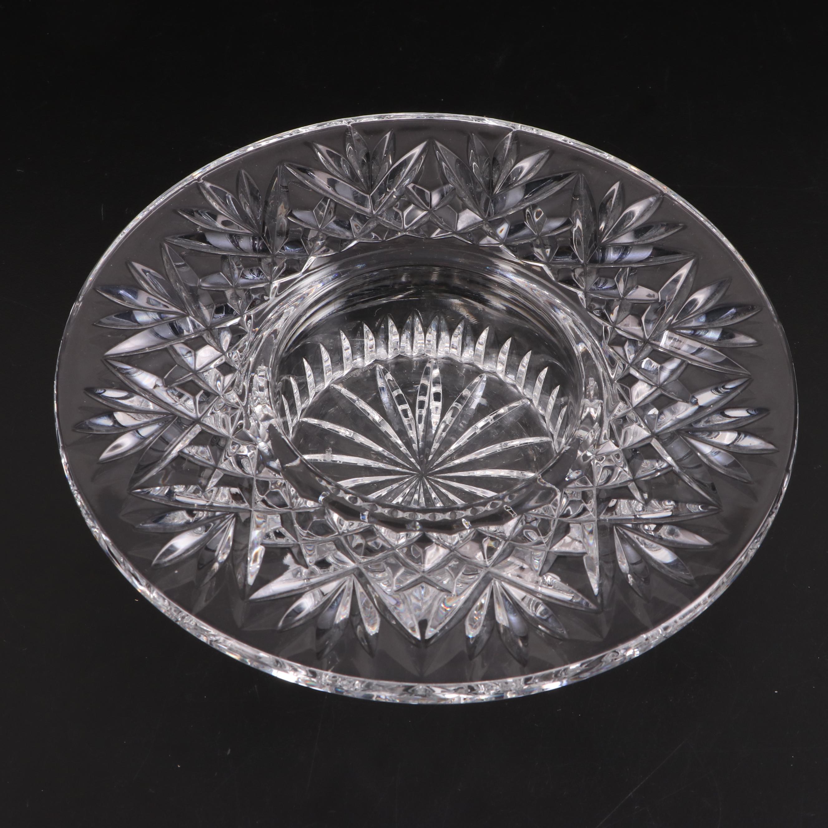 Waterford Crystal "Bethany" Pillar Candle Holder with Other Waterford Tableware