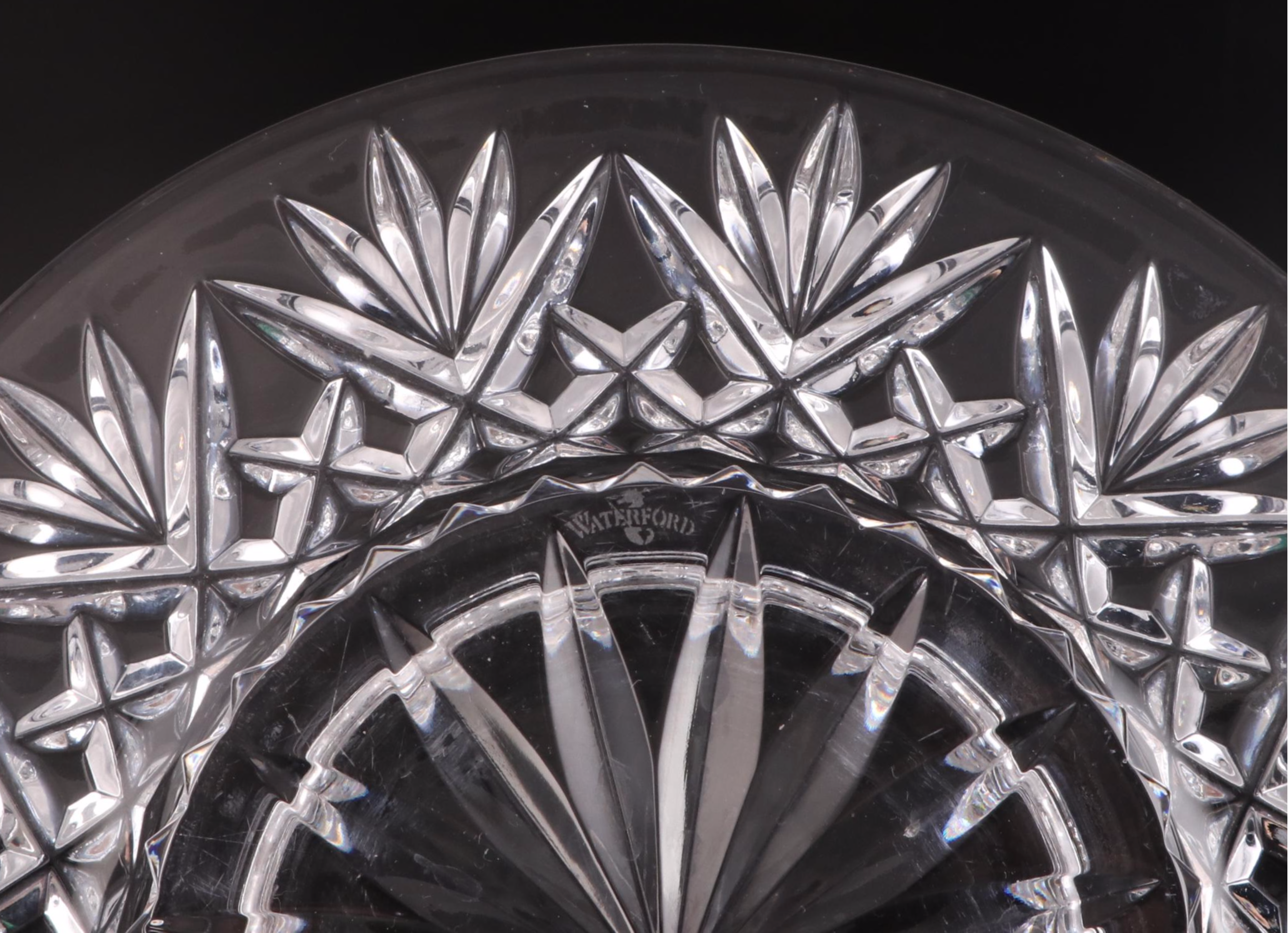 Waterford Crystal "Bethany" Pillar Candle Holder with Other Waterford Tableware