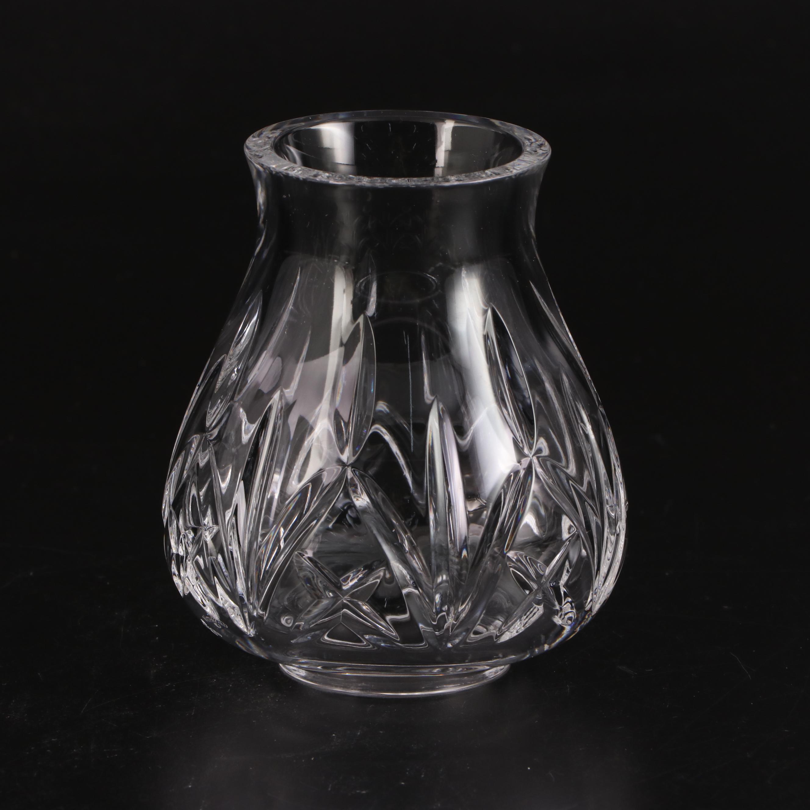 Waterford Crystal "Bethany" Pillar Candle Holder with Other Waterford Tableware