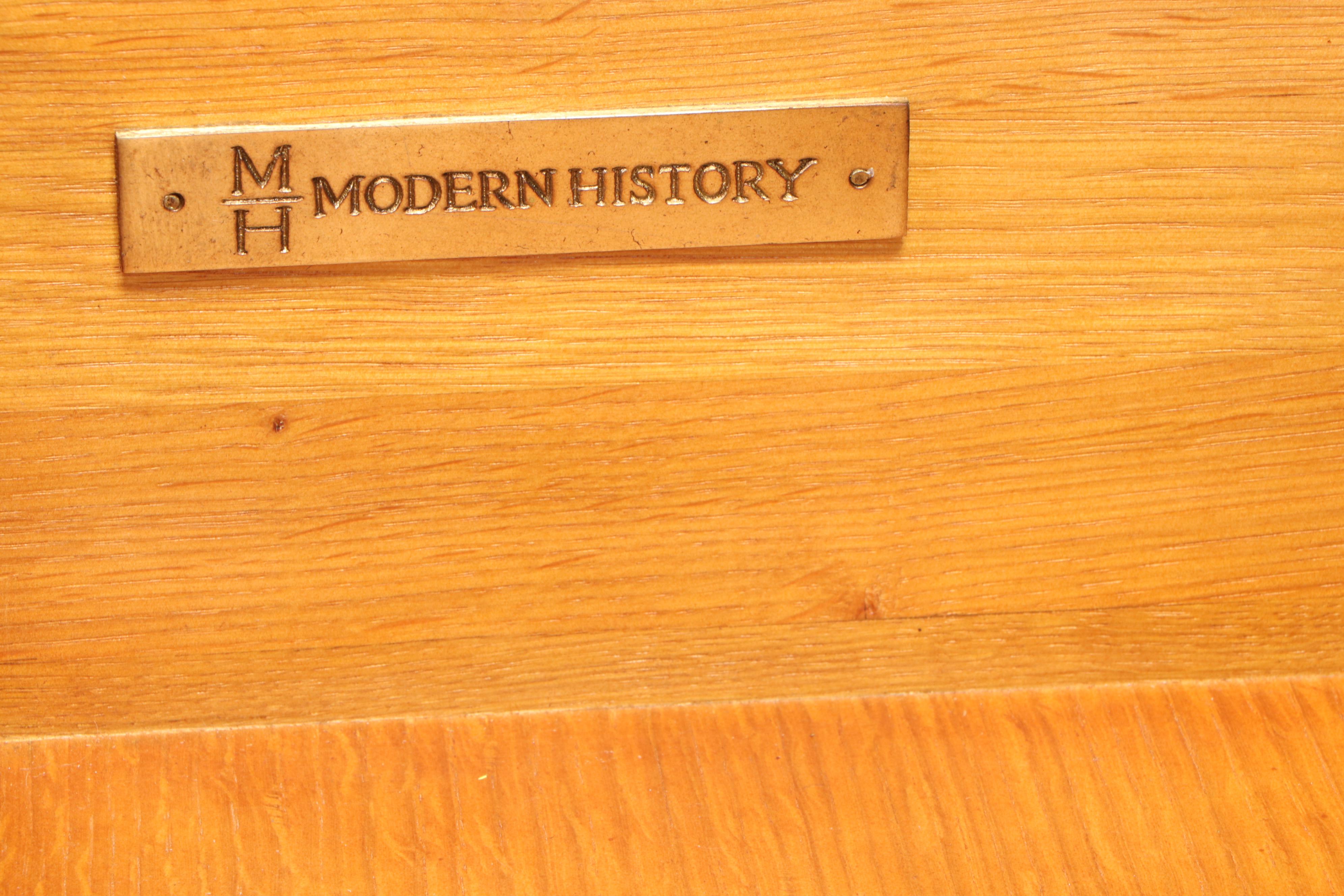 Modern History George III Style Mahogany Five-Drawer Chest