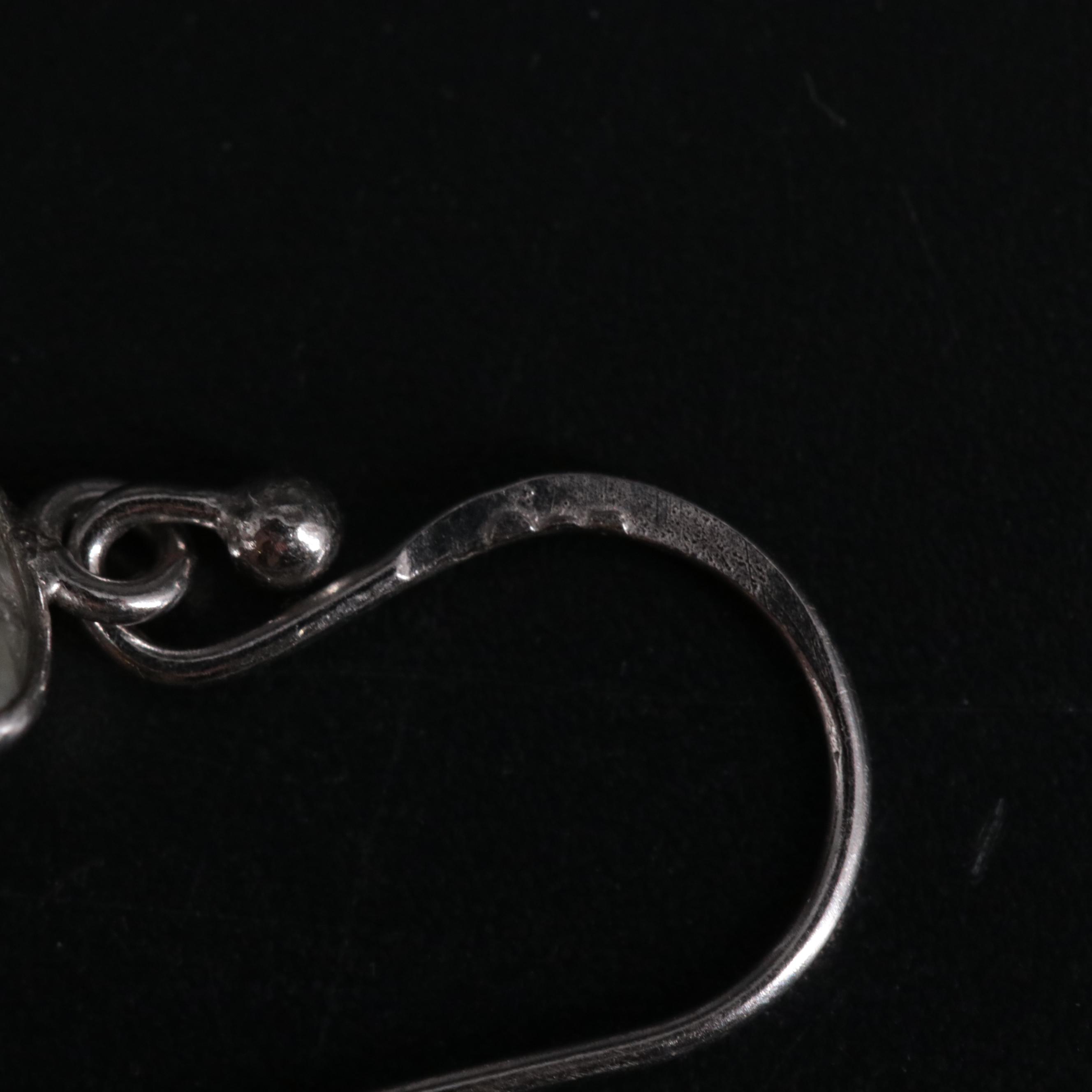 Sterling Silver Gemstone Earrings