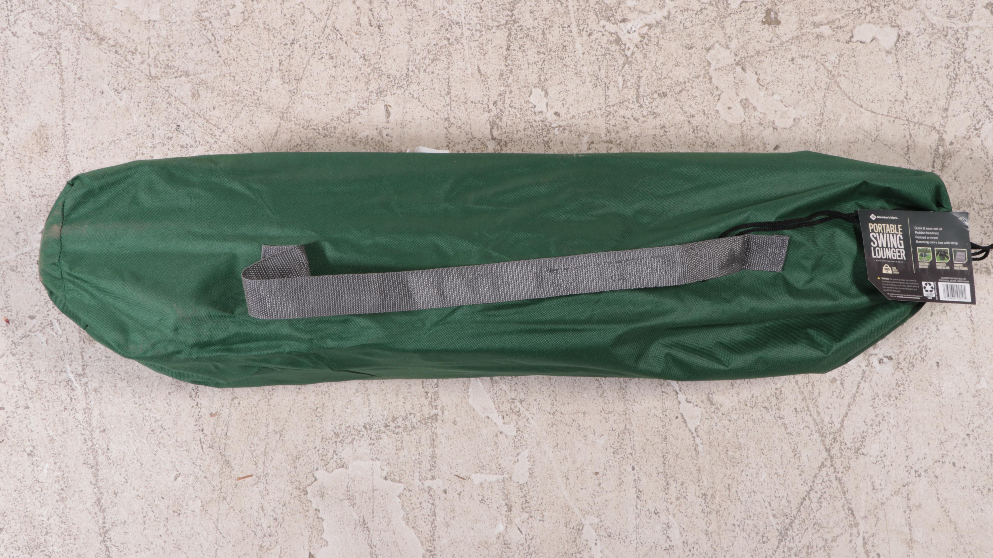Member's Mark Portable Swing Chair Lounger with Carry Bag