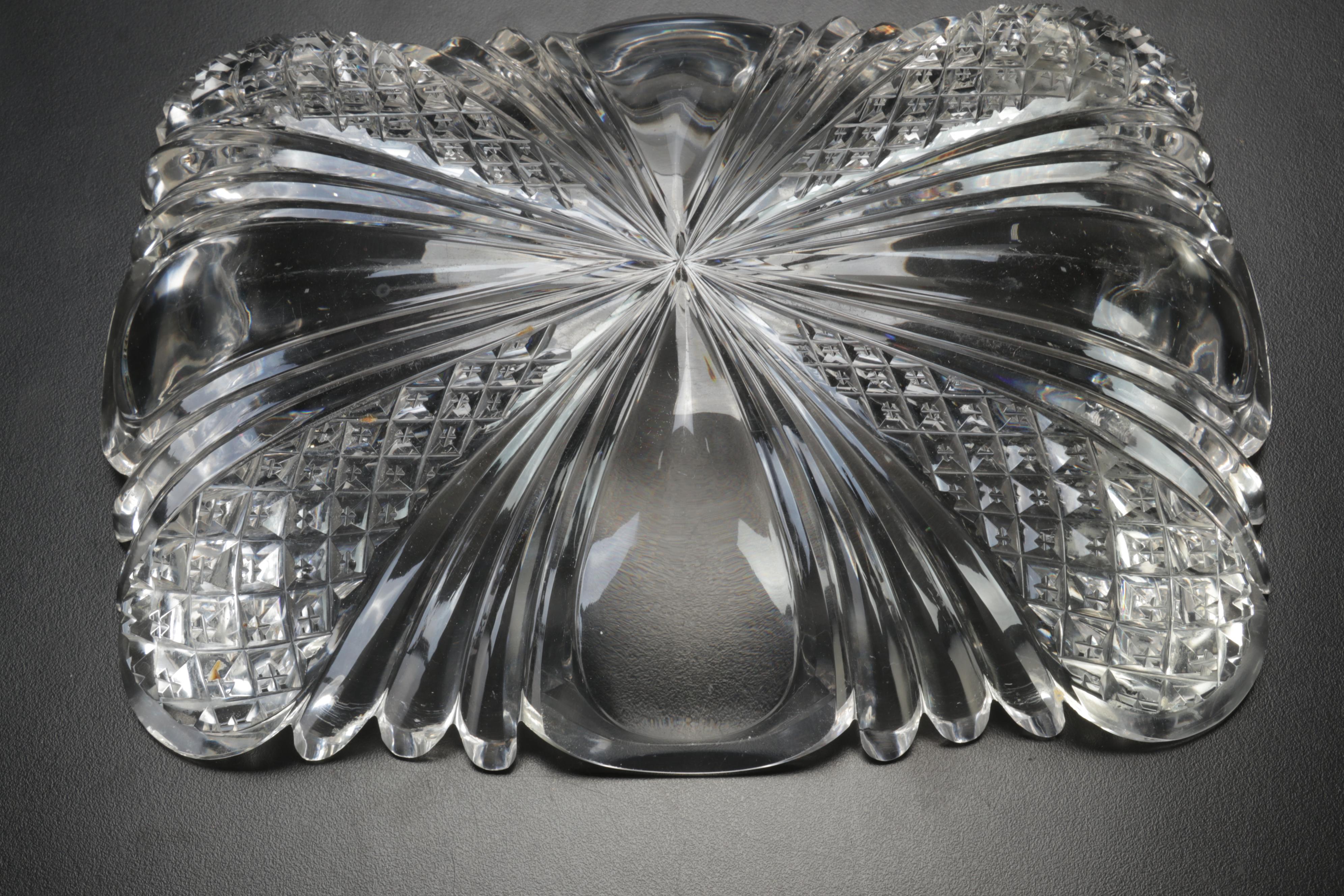 Crystal Pitchers and Bowls