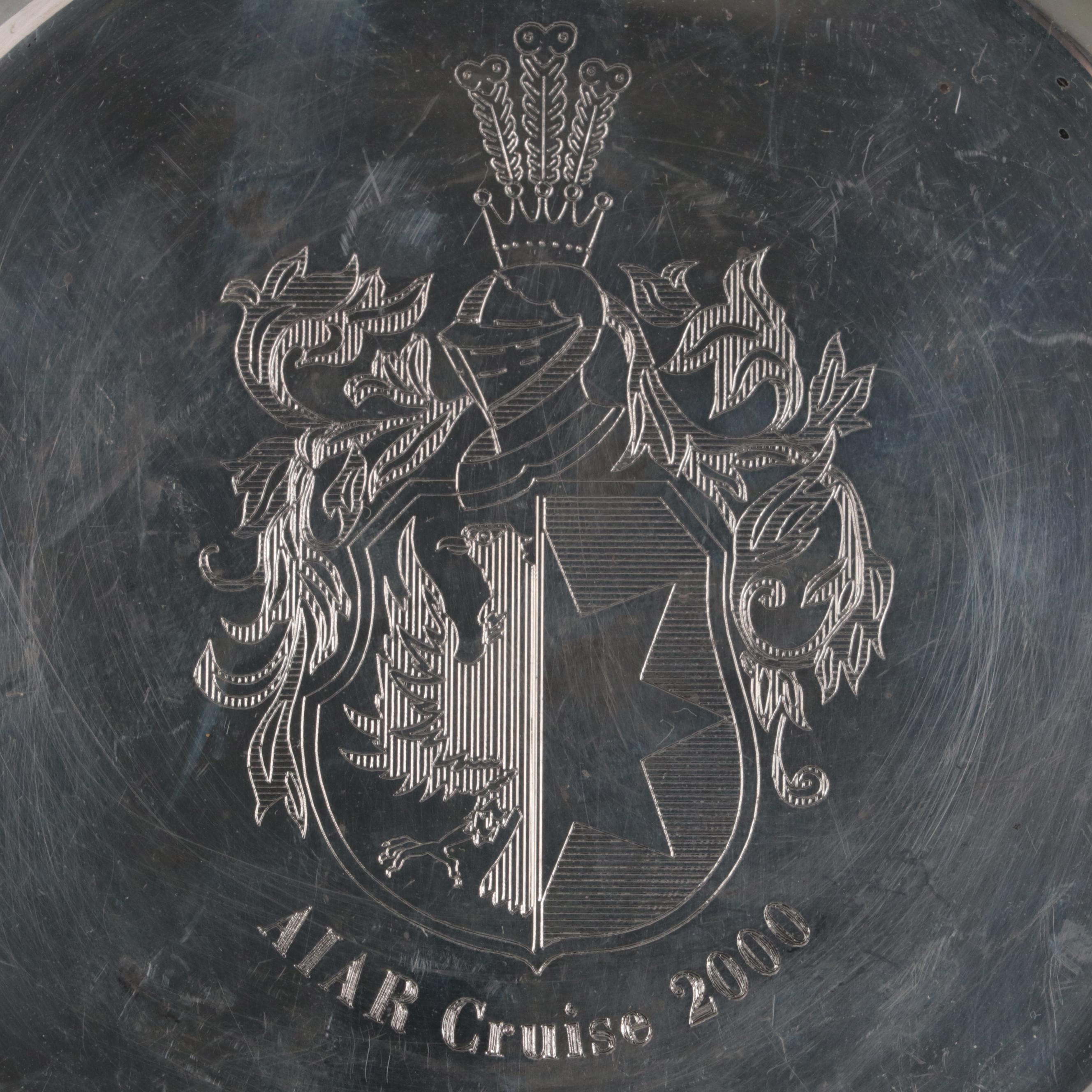 Buccellati Sterling Silver Souvenir Tray and Other Sterling Table Accessories