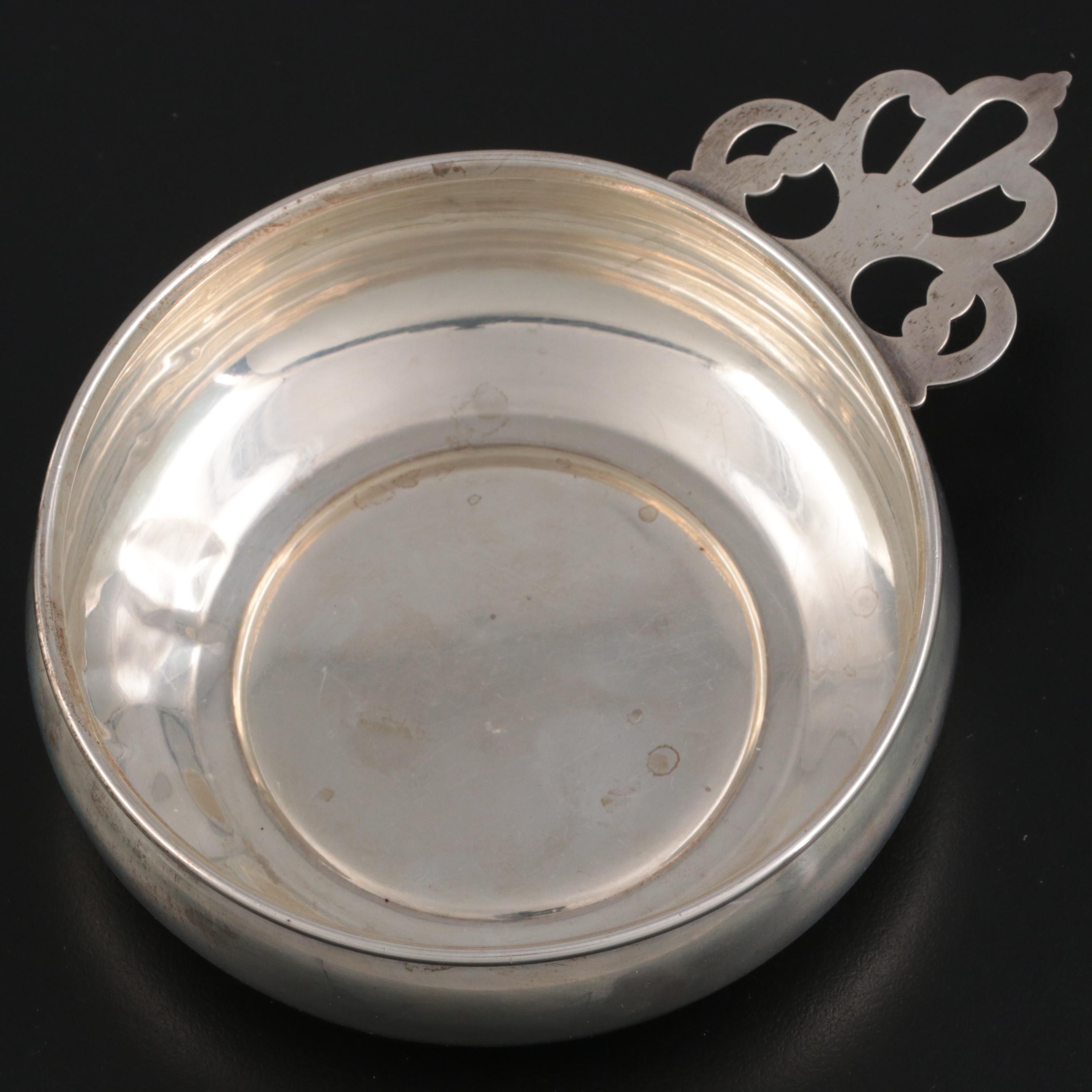 Buccellati Sterling Silver Souvenir Tray and Other Sterling Table Accessories