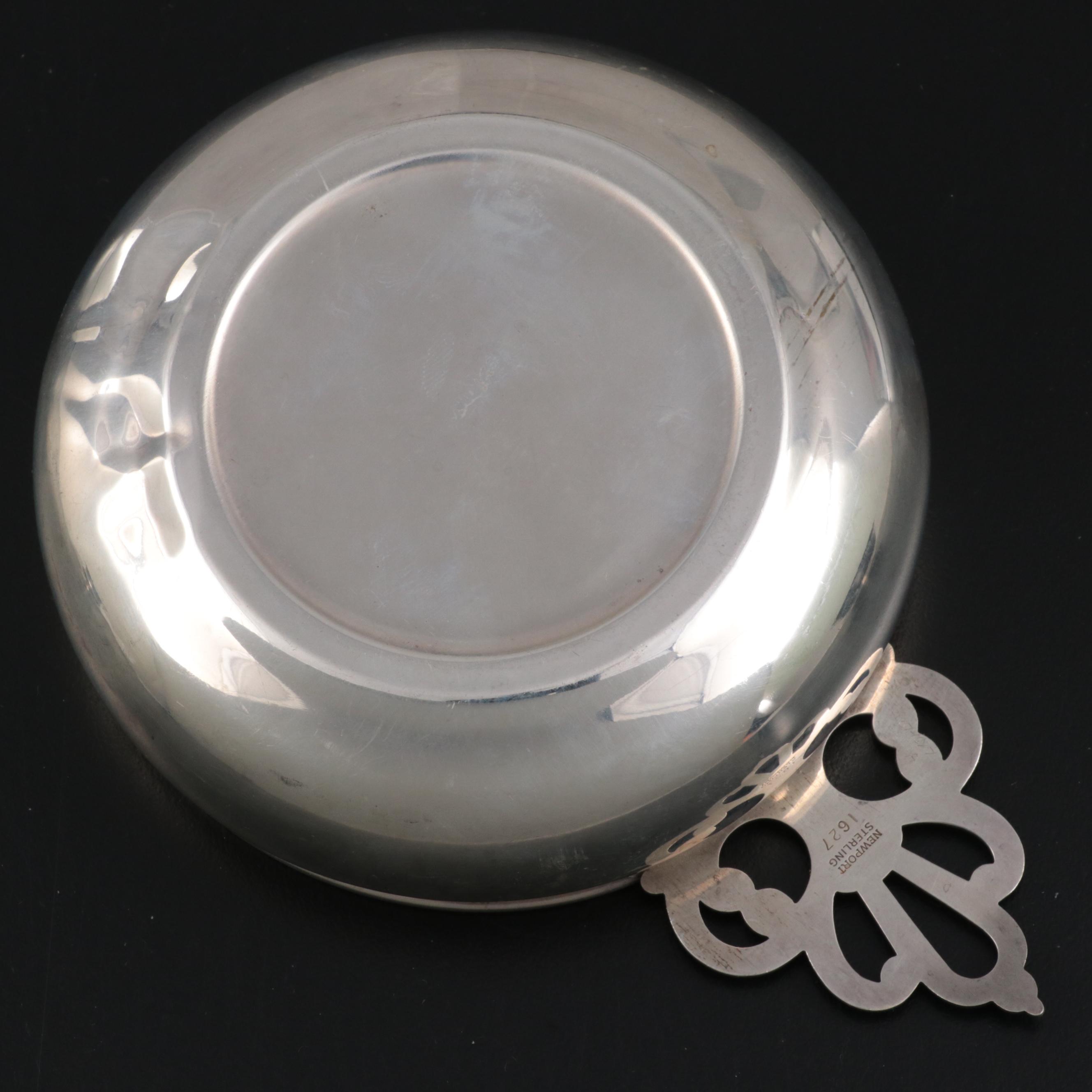 Buccellati Sterling Silver Souvenir Tray and Other Sterling Table Accessories