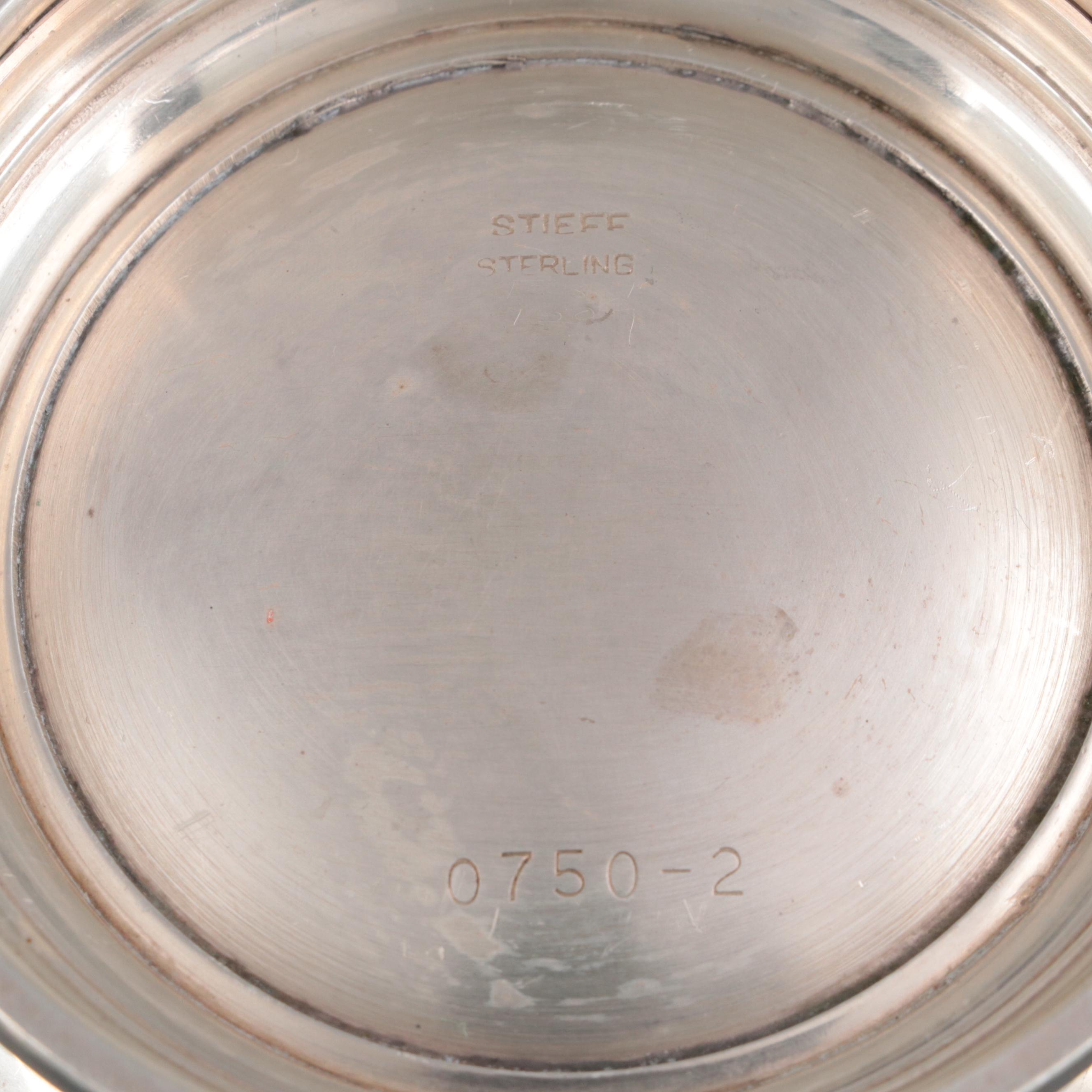 Buccellati Sterling Silver Souvenir Tray and Other Sterling Table Accessories