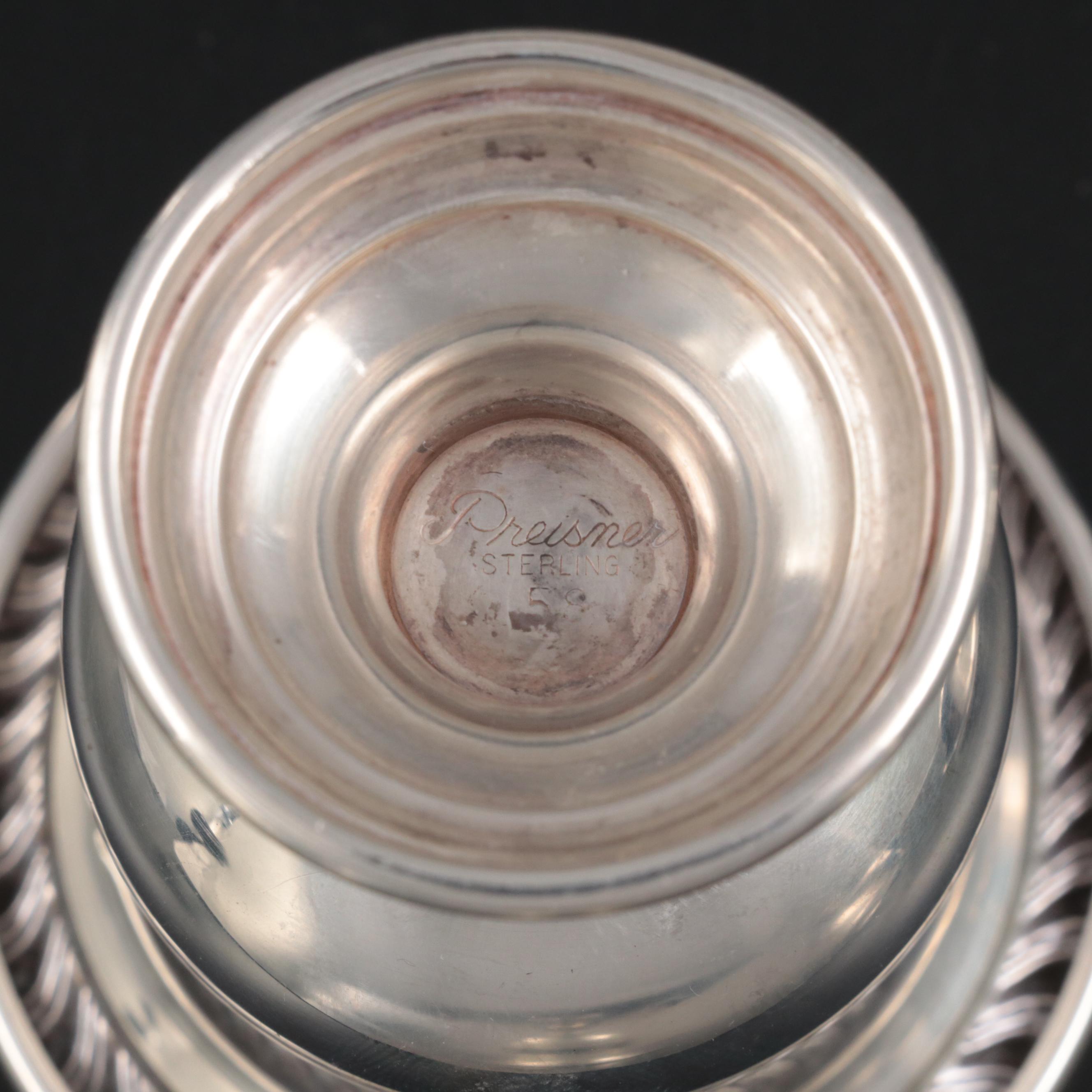 Buccellati Sterling Silver Souvenir Tray and Other Sterling Table Accessories