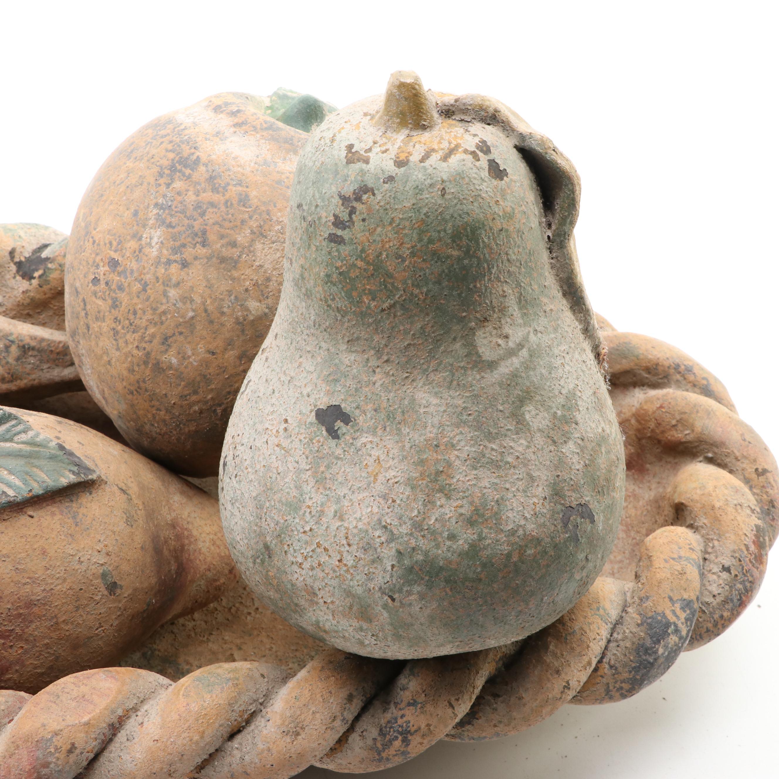 Terracotta Fruit Centerpiece