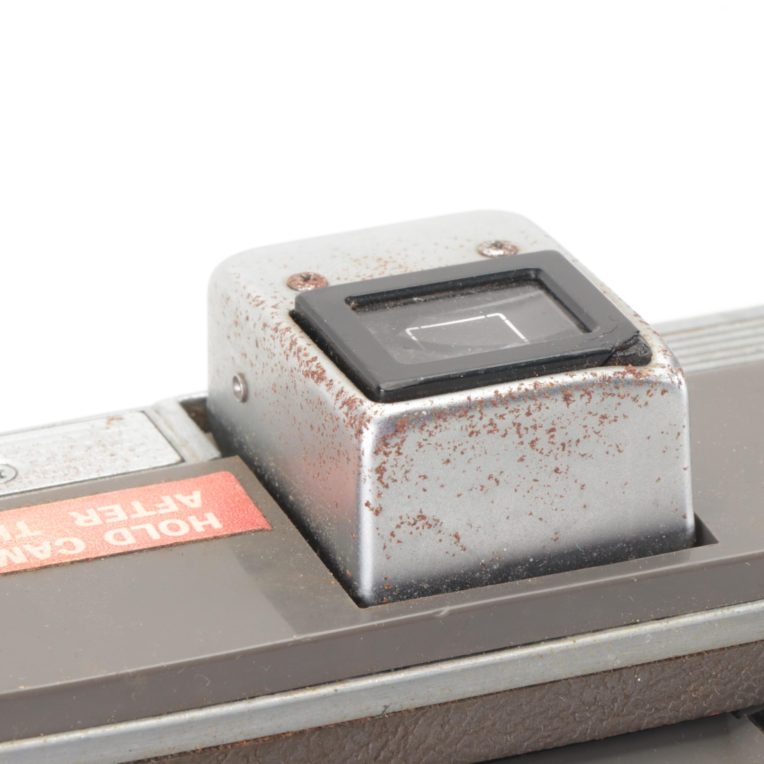 Kodak Six-16 Brownie Camera with Polaroid Model J66 Land Camera