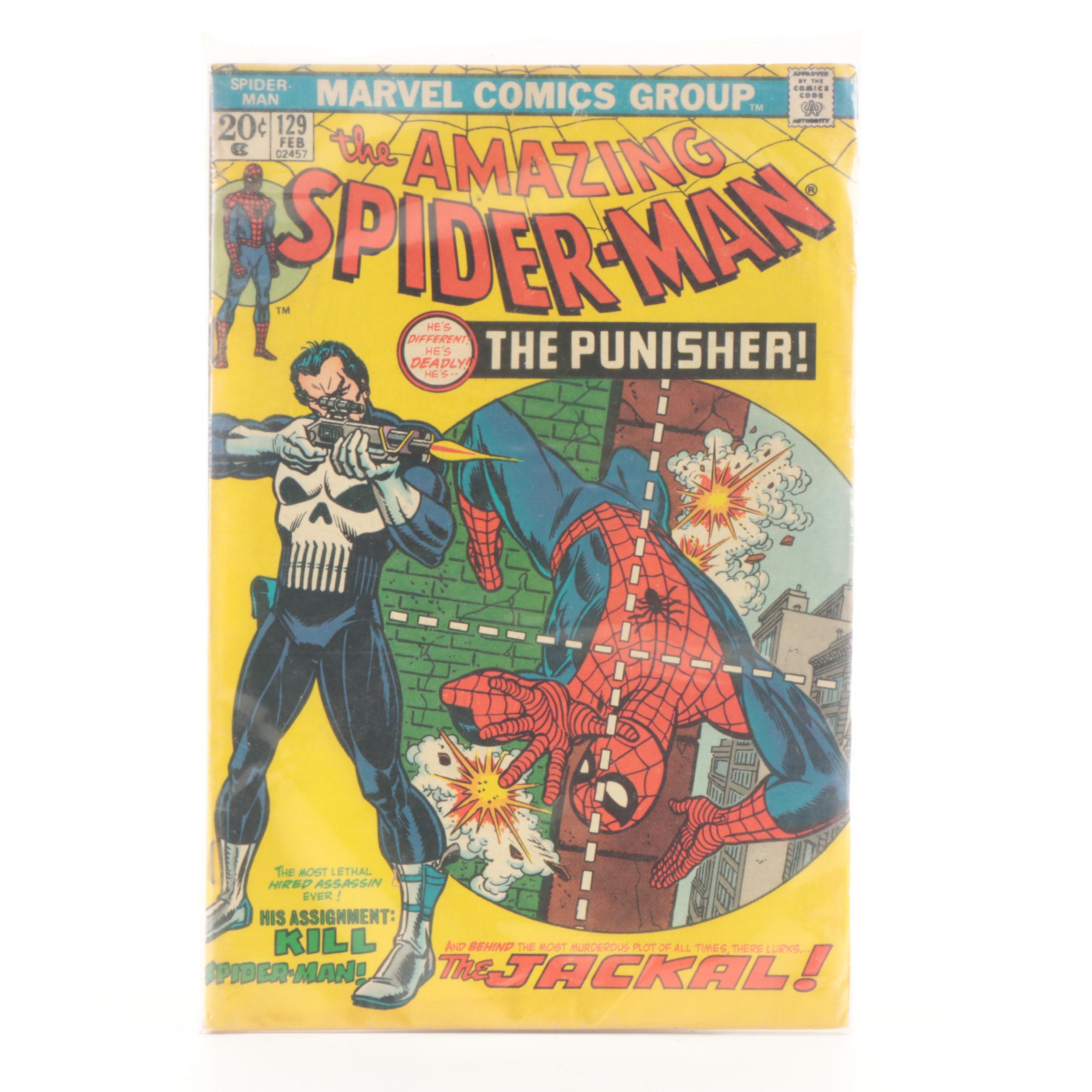 Bronze Age Marvel The Amazing Spider-Man 1st Appearance of The Punisher Comic