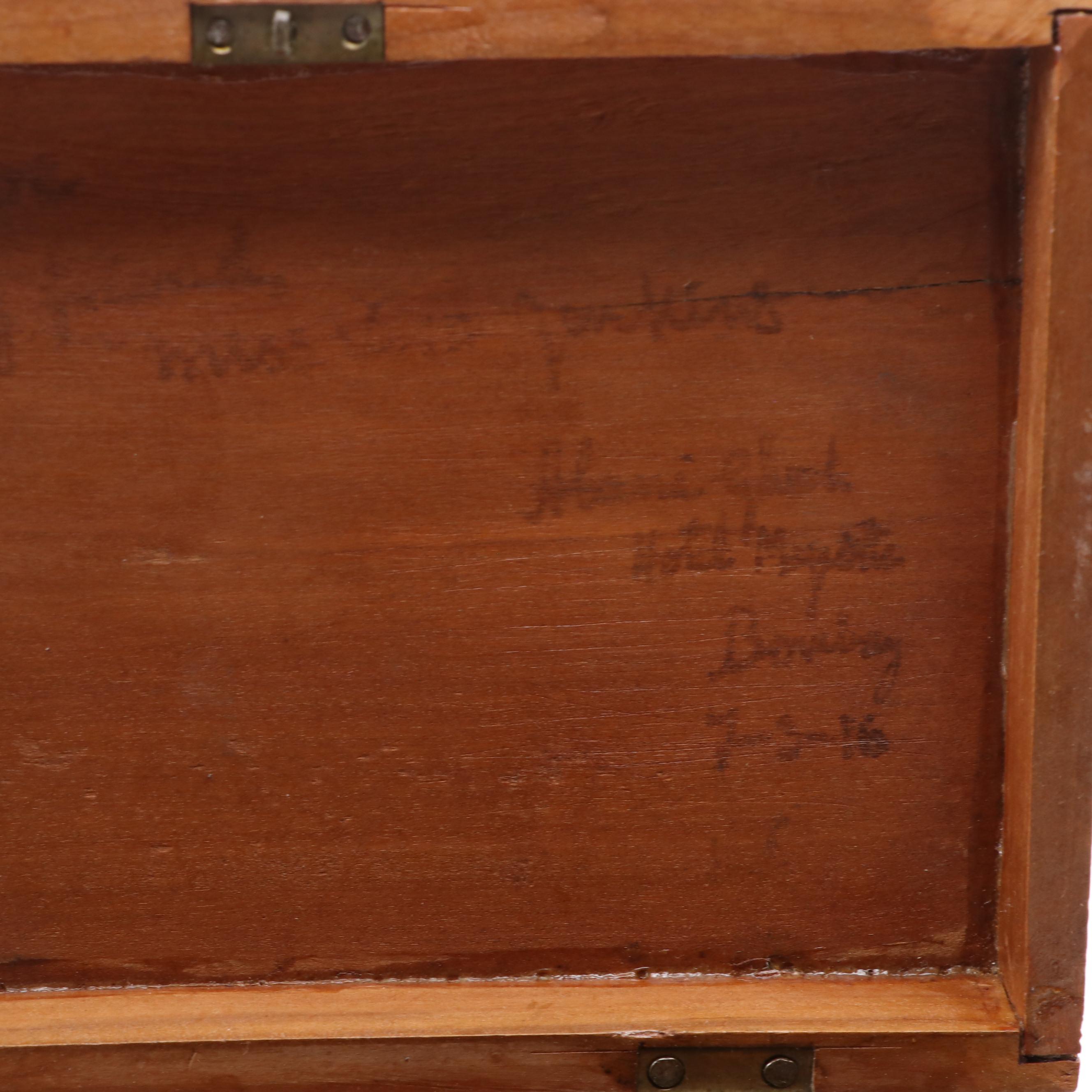 Indian Style Carved Wood Box