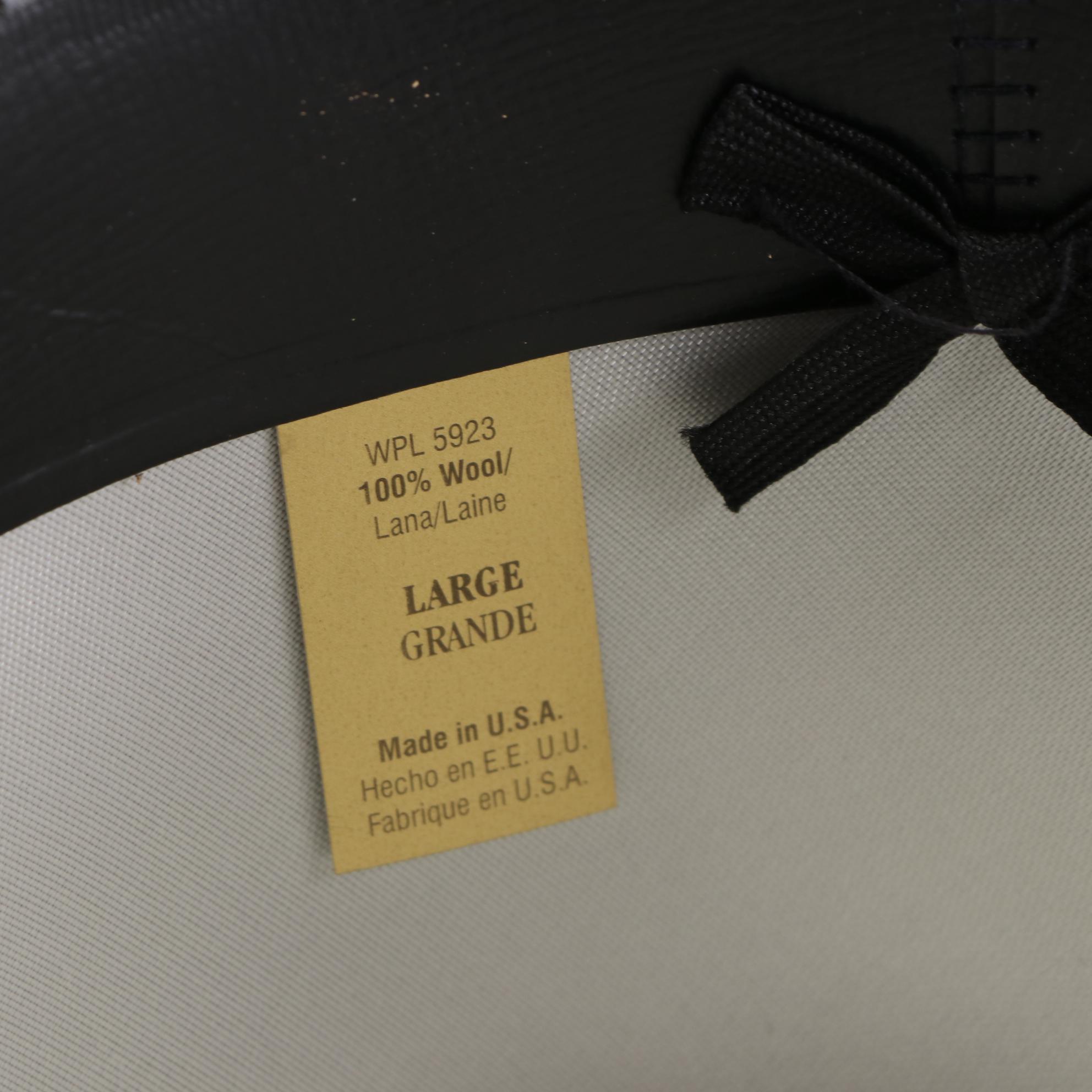 Straw Boaters with Wool Felt Bowler and Western Hats