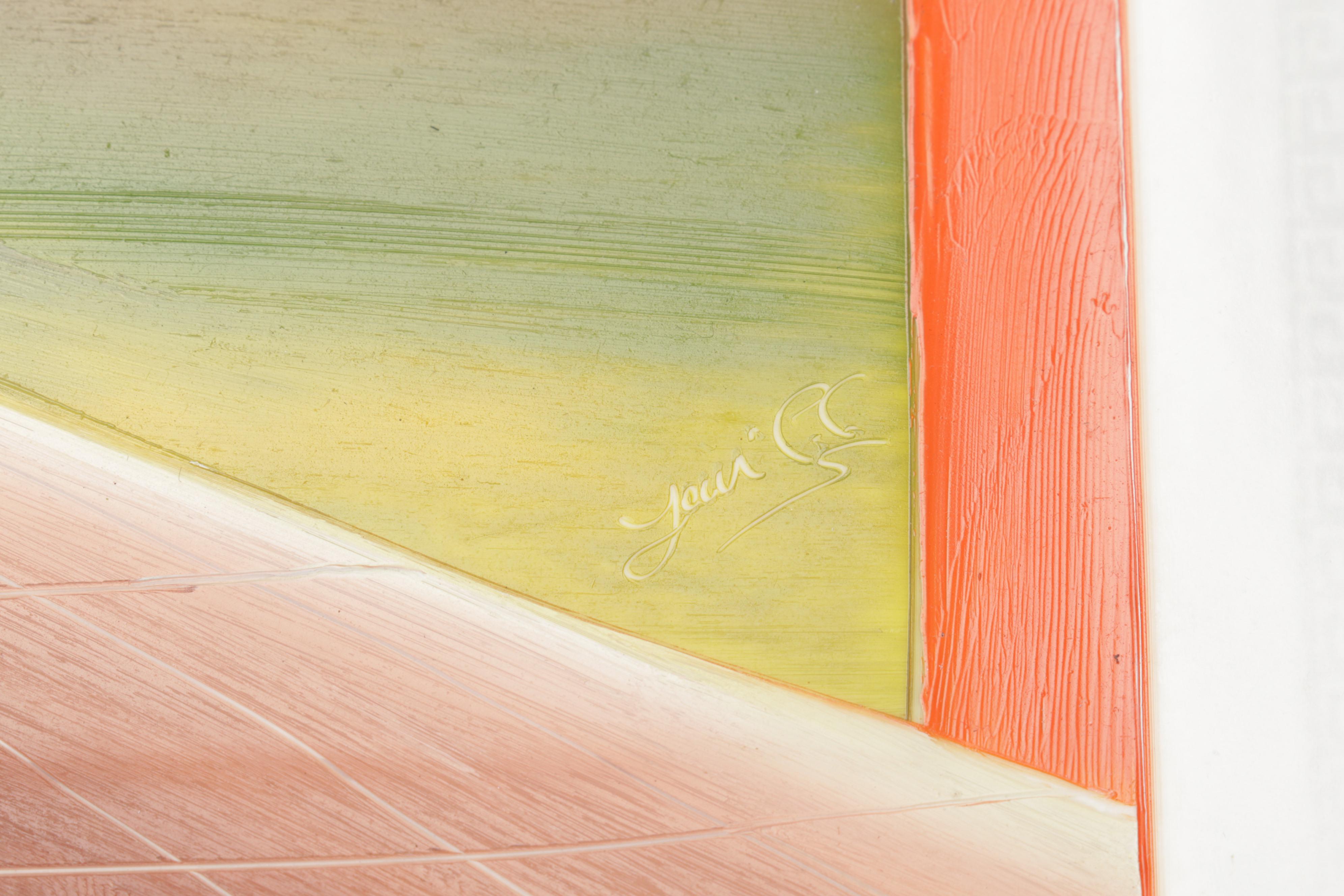 Hand-Painted Sunset Ceramic Wall Tiles