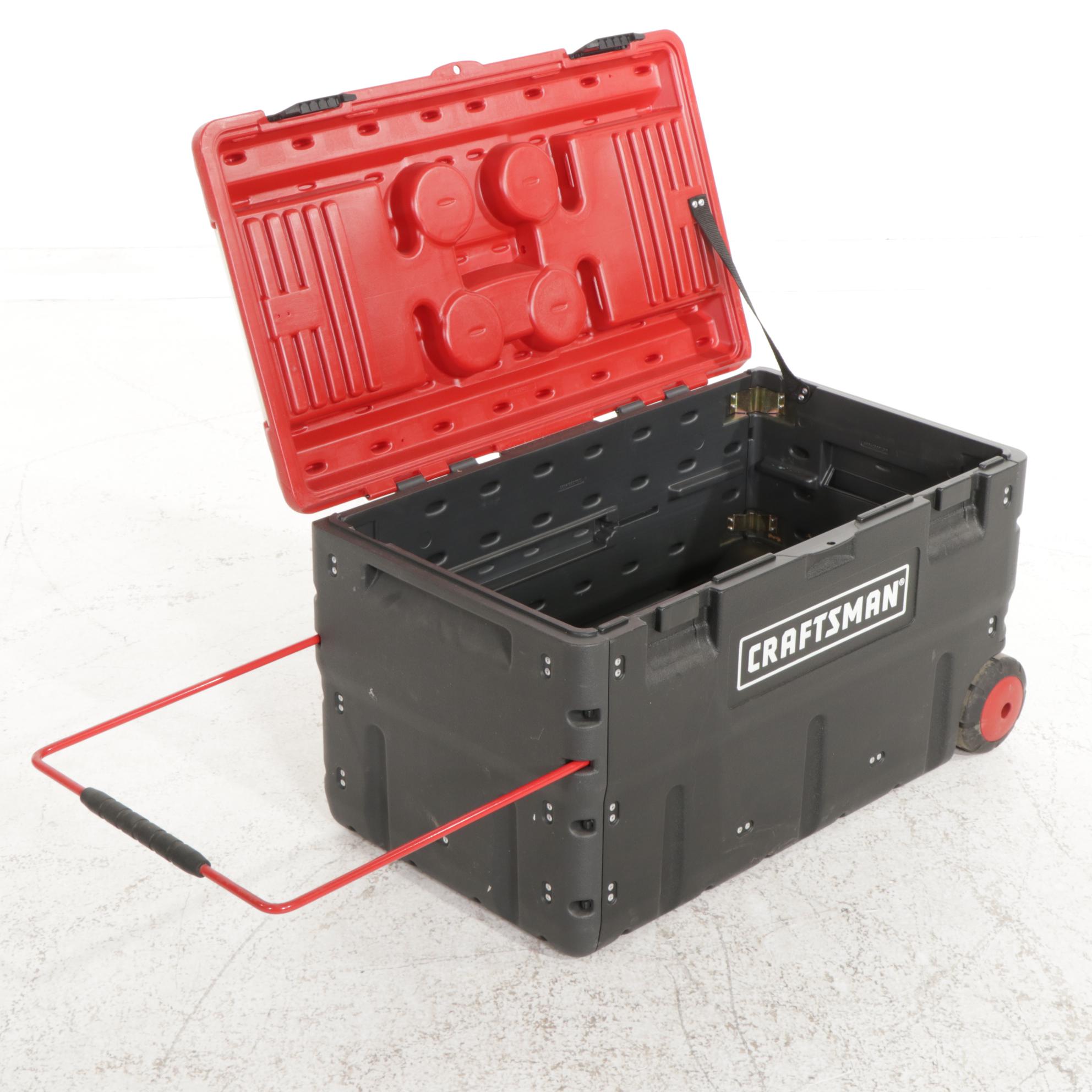 Craftsman 19.2V Battery Powered Hand Tool Set with Wheeled Tote
