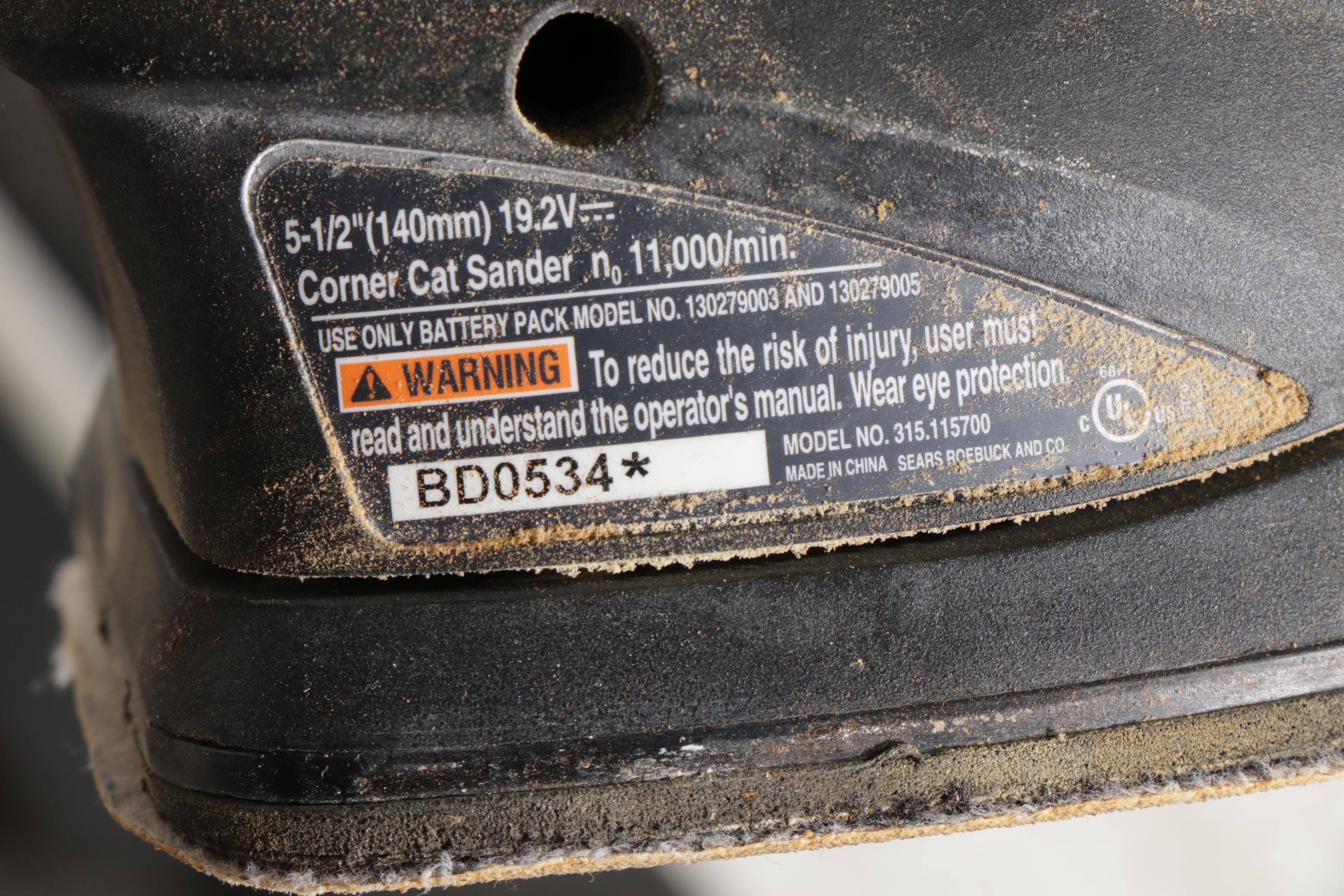 Craftsman 19.2V Battery Powered Hand Tool Set with Wheeled Tote