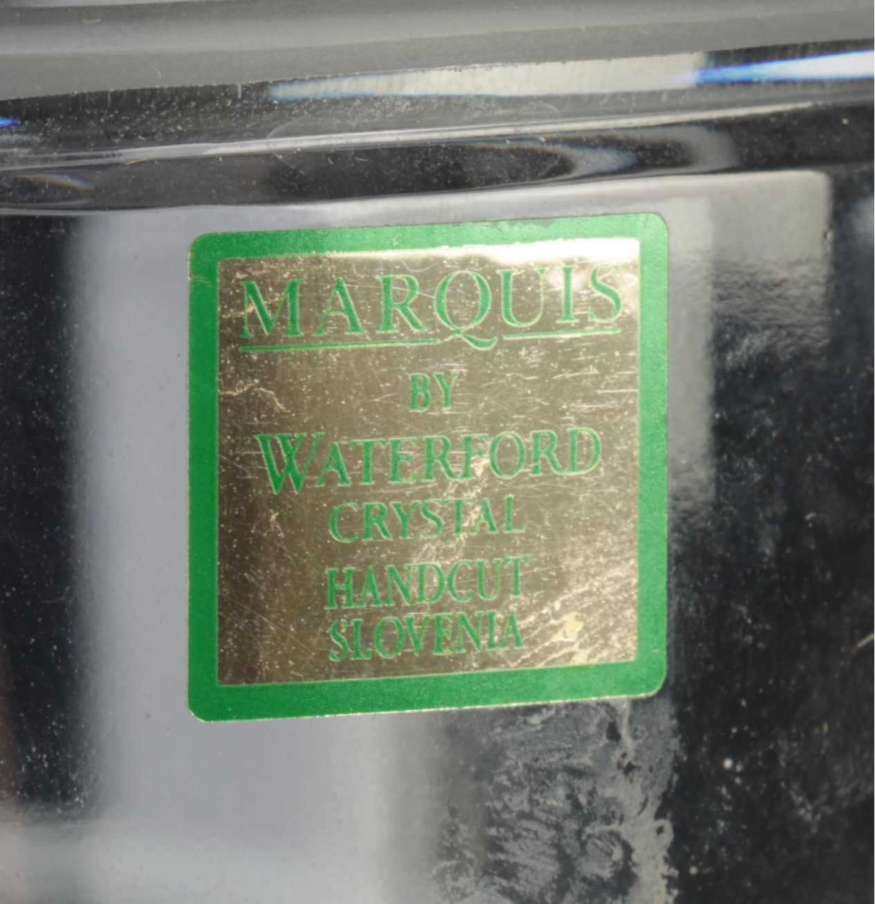 Waterford Crystal "Lismore" Biscuit Barrel with Rosenthal and Other Vases