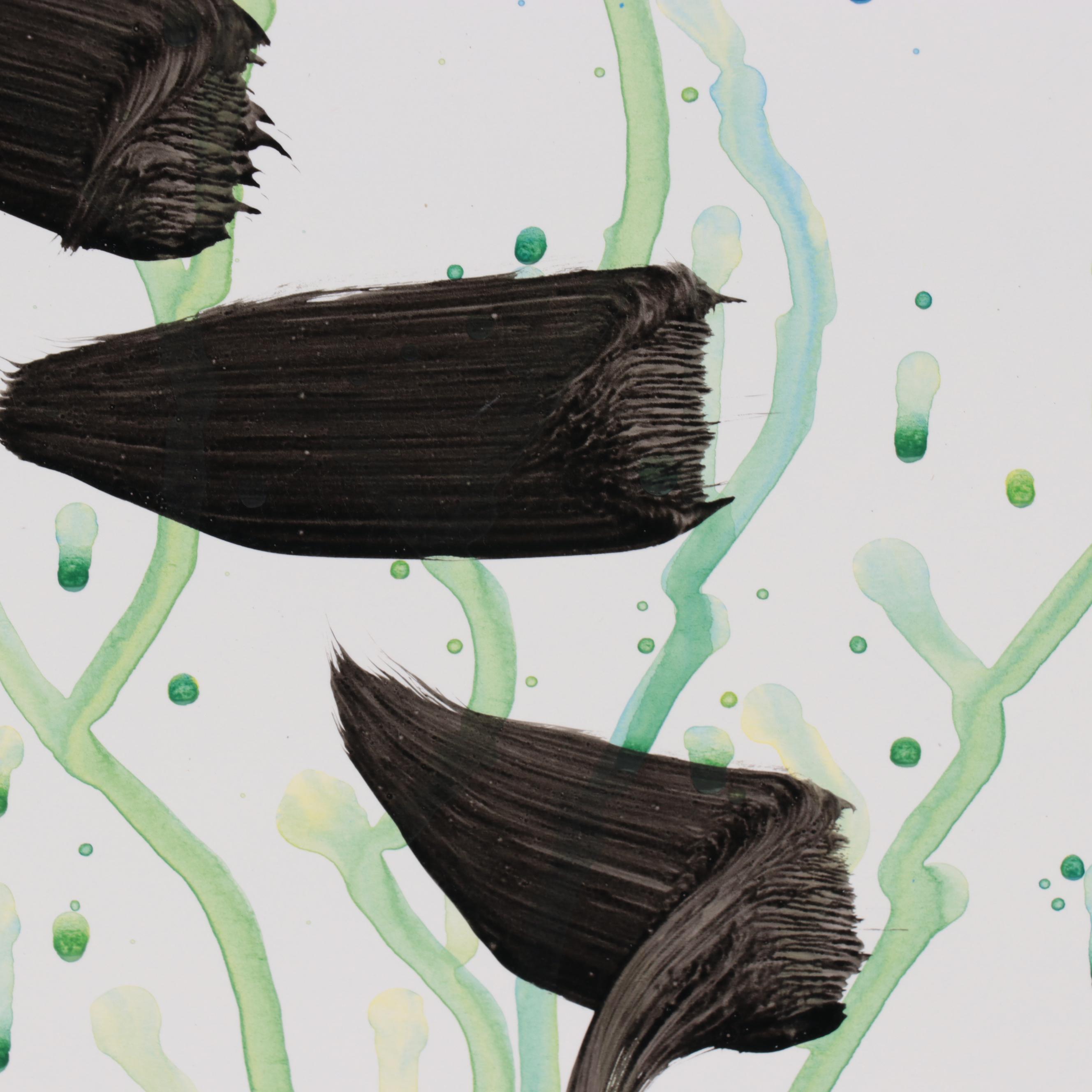 Peter Keil Abstract Acrylic Portrait