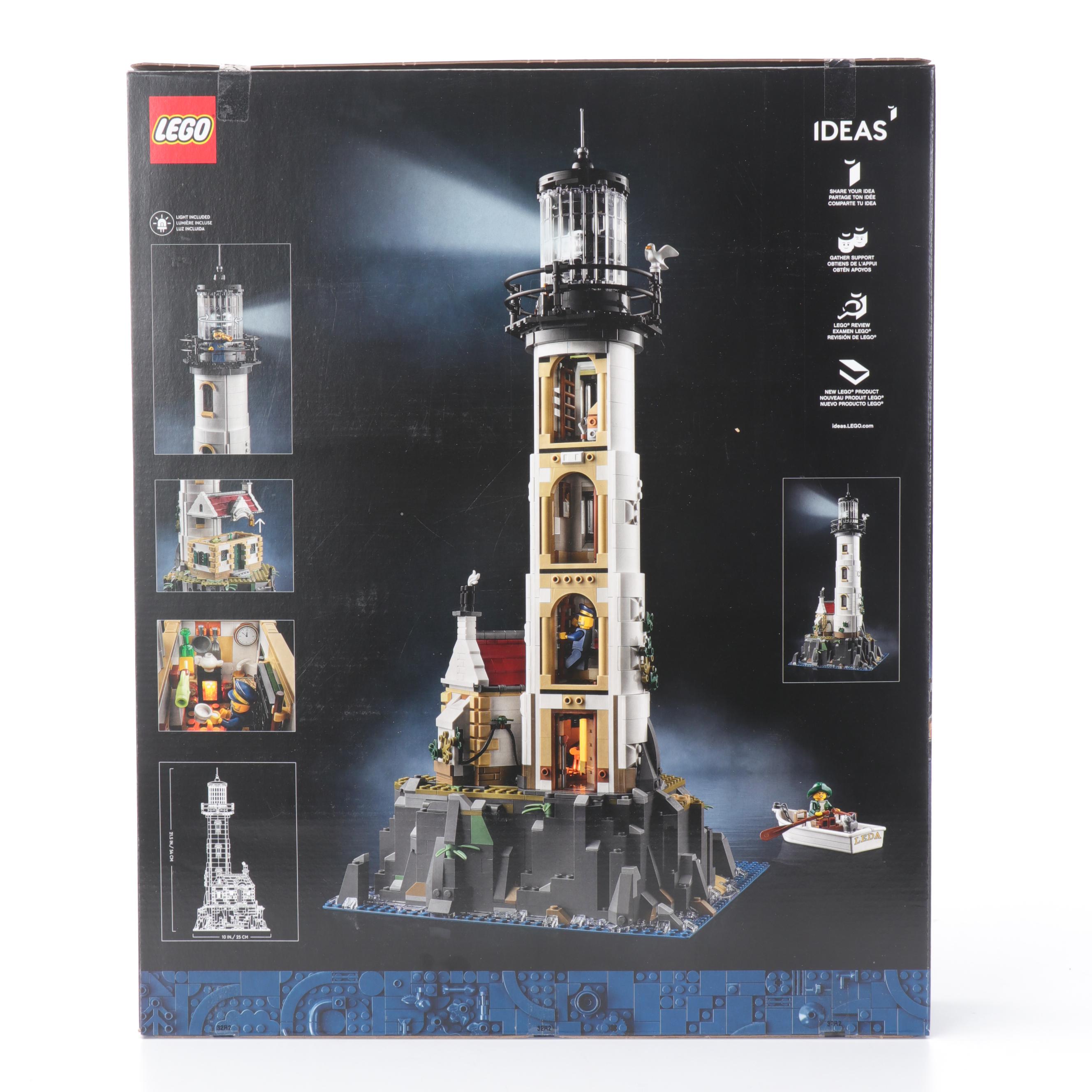 LEGO Ideal "Motorized Lighthouse" Building Set