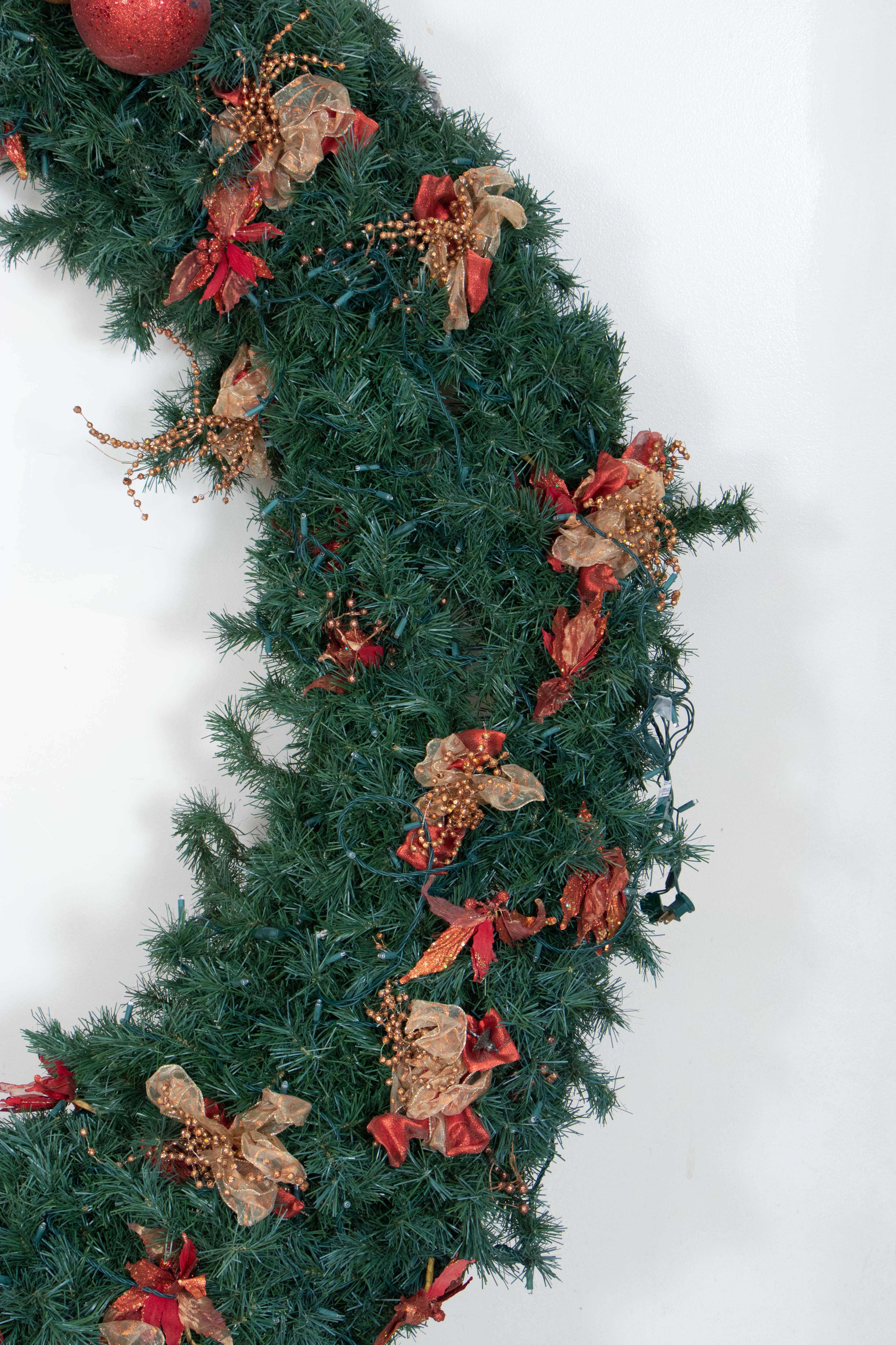 Monumental Store Display Wreath