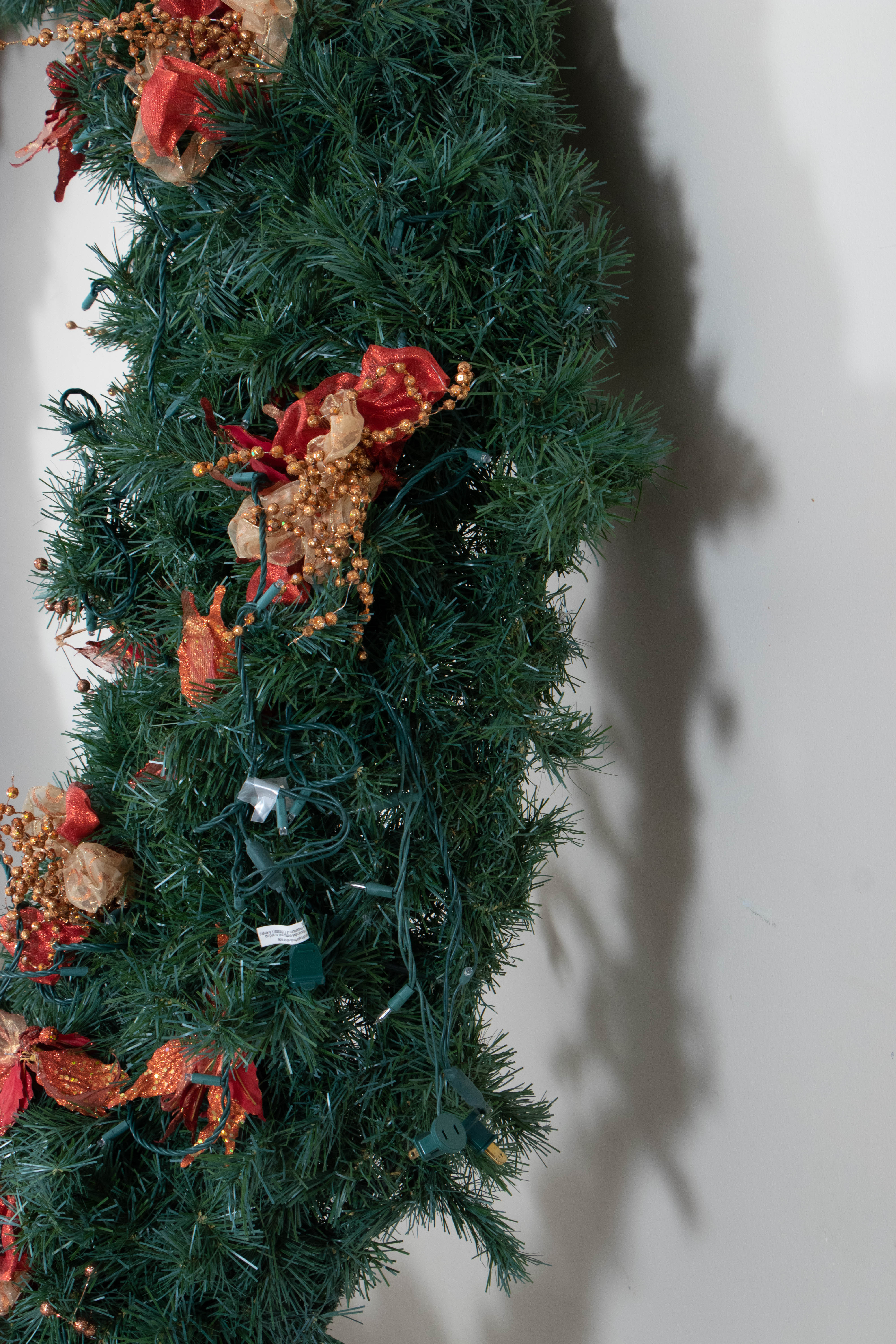 Monumental Store Display Wreath