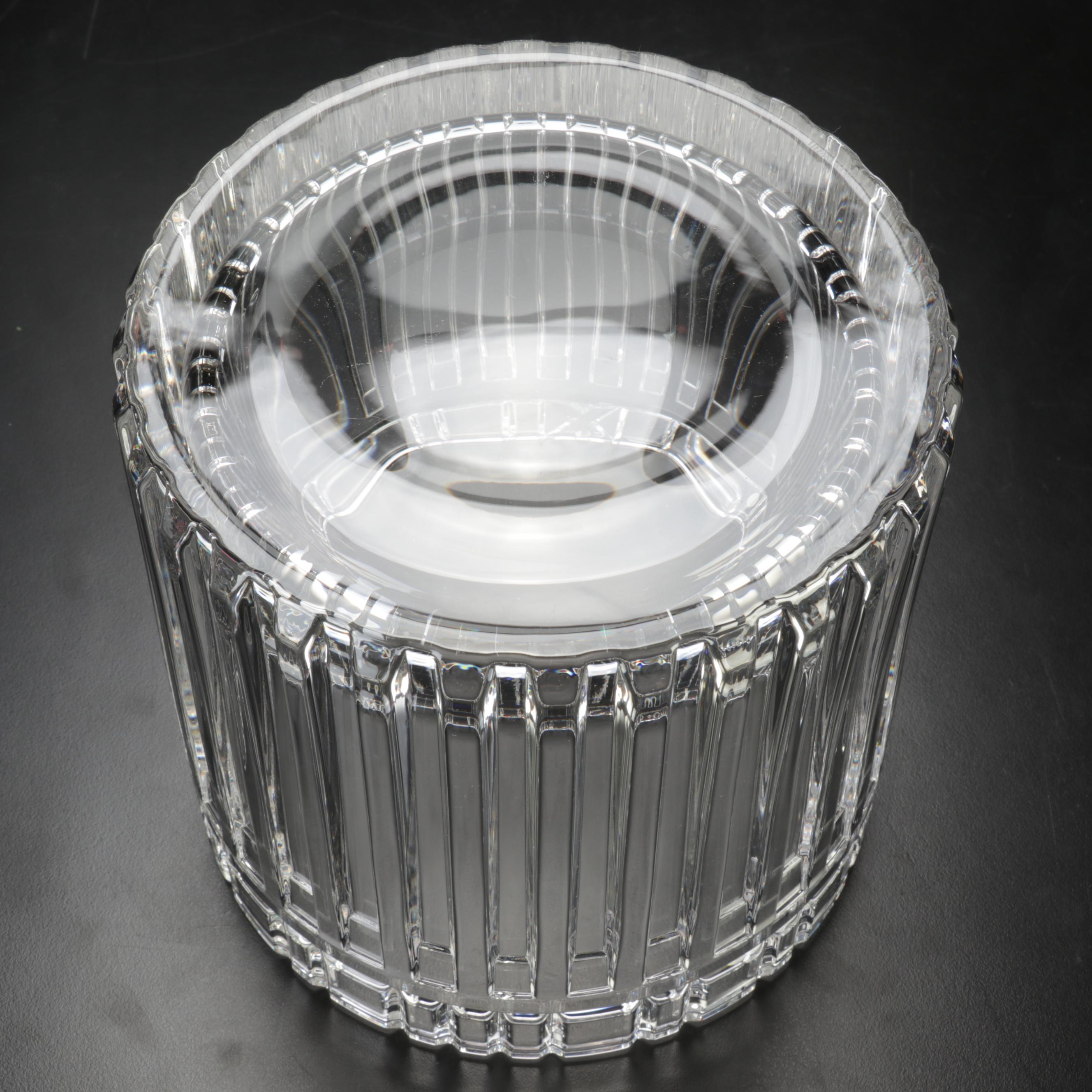 Tiffany & Co "Atlas" Crystal Champagne Bucket