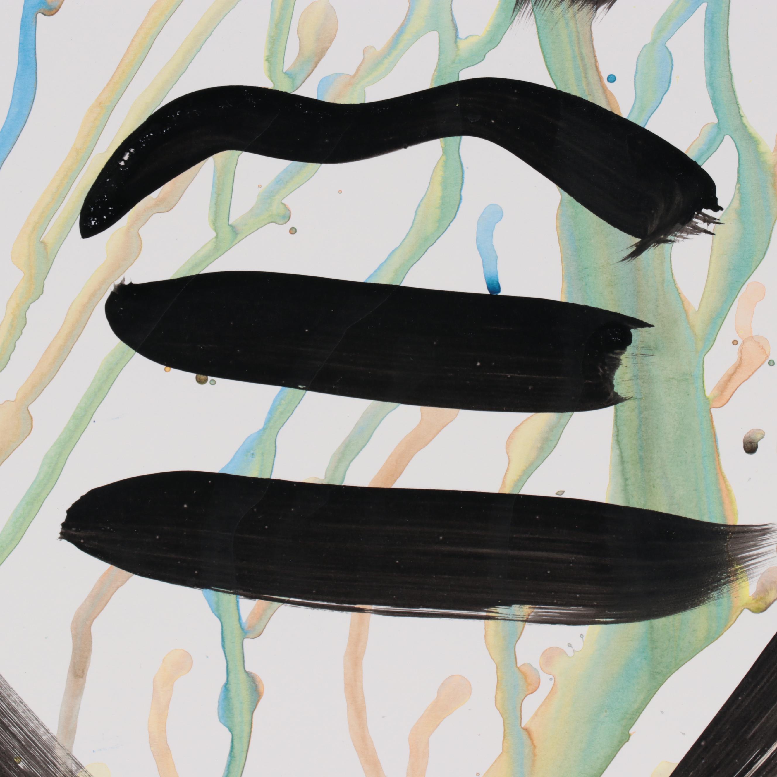 Peter Keil Abstract Acrylic Portrait