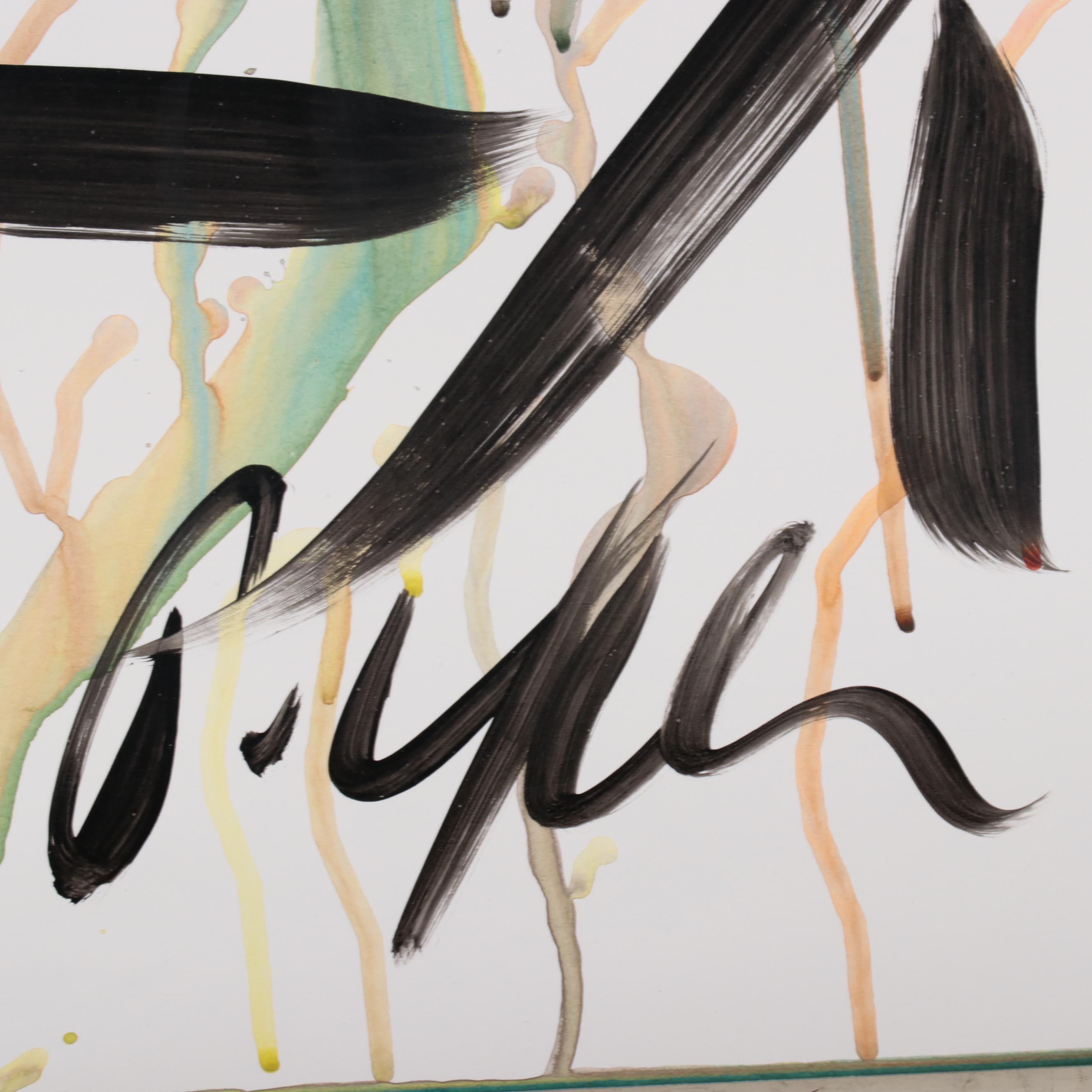 Peter Keil Abstract Acrylic Portrait