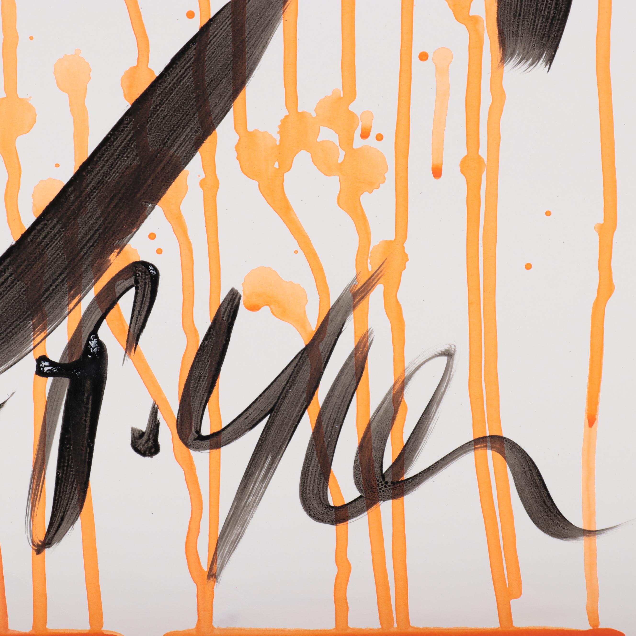 Peter Keil Abstract Acrylic Portrait