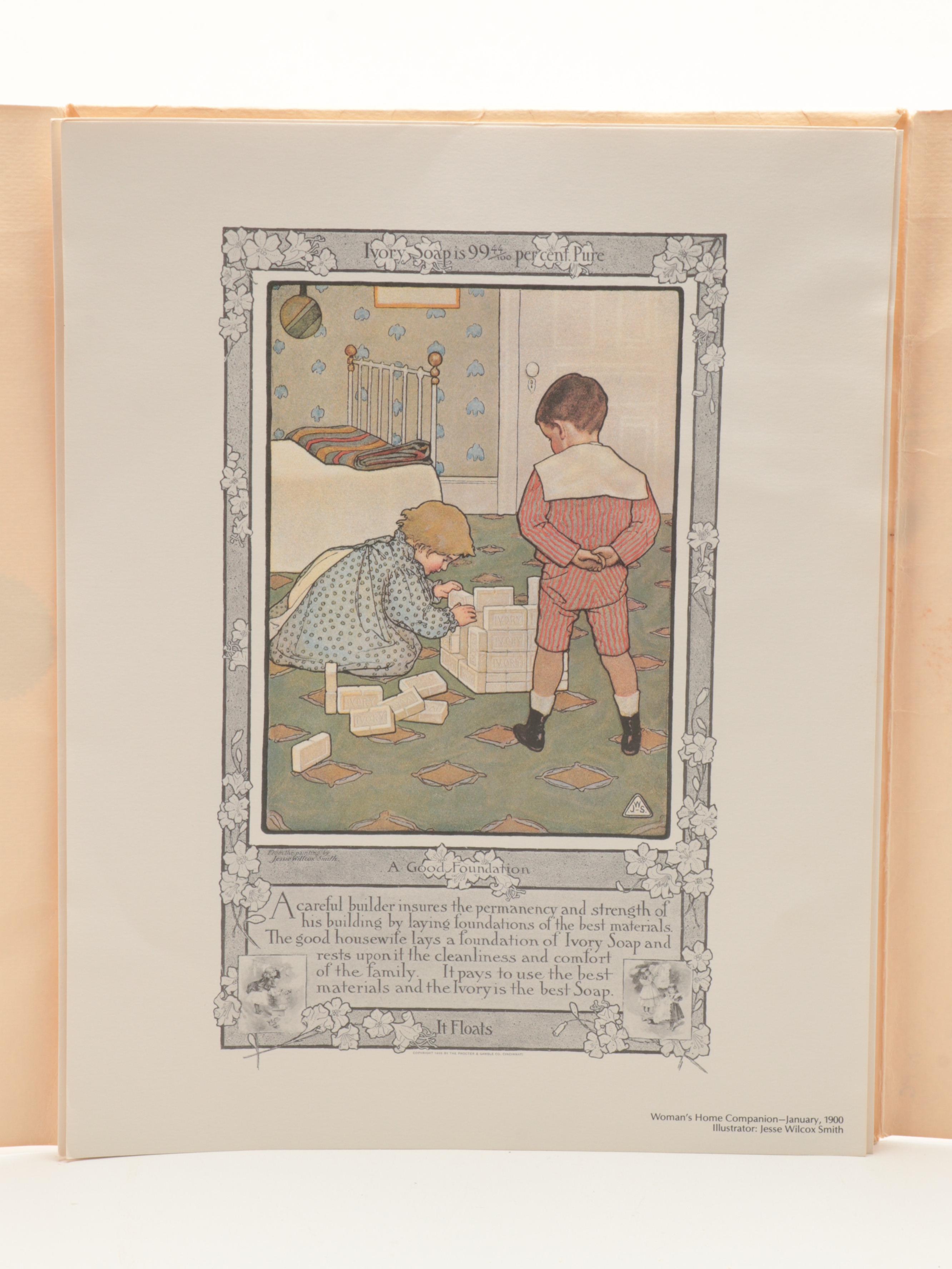 Ivory Soap Magazine Ads, Crisco Can, Ivory and Fels Naptha Soap