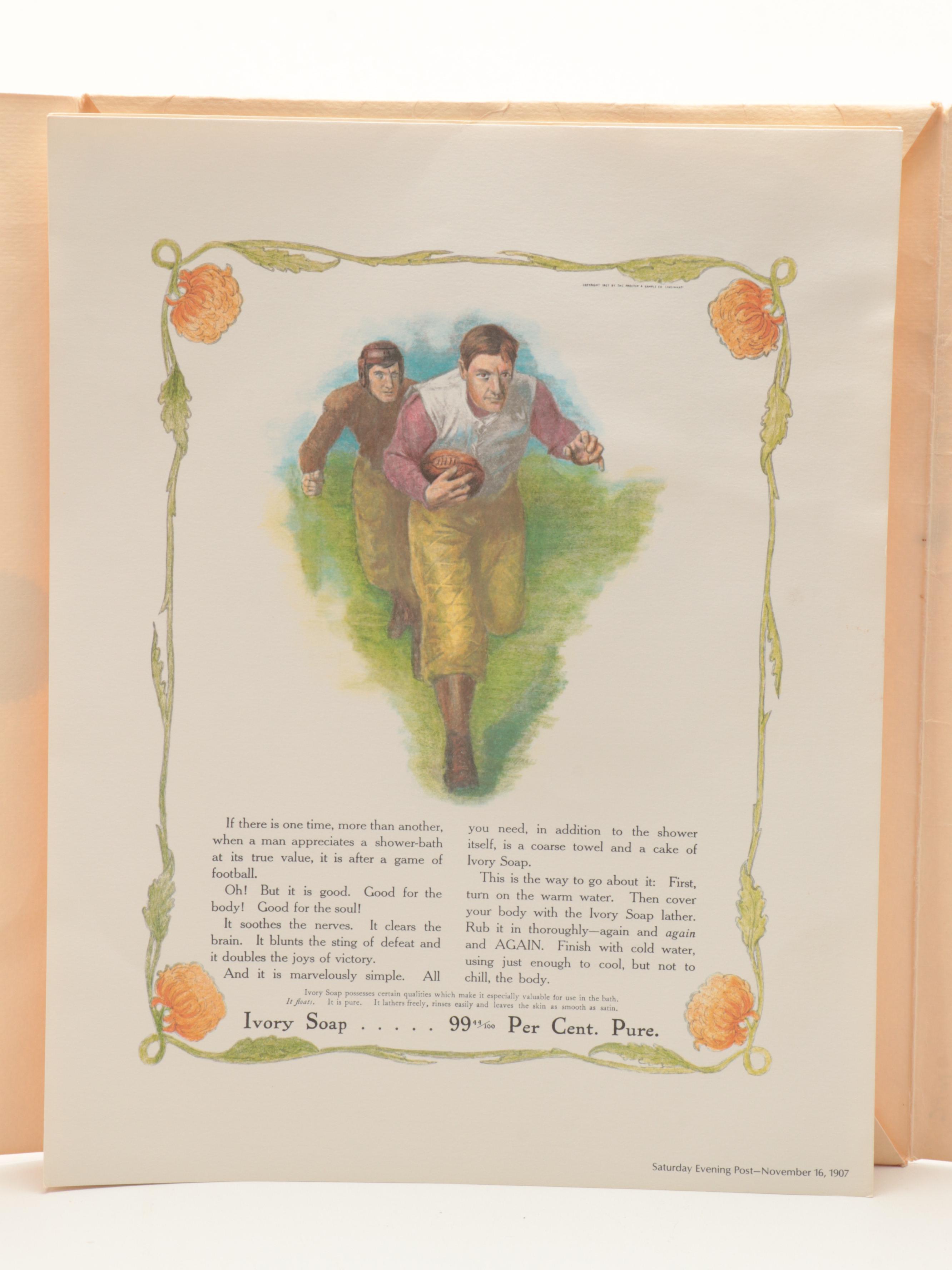 Ivory Soap Magazine Ads, Crisco Can, Ivory and Fels Naptha Soap