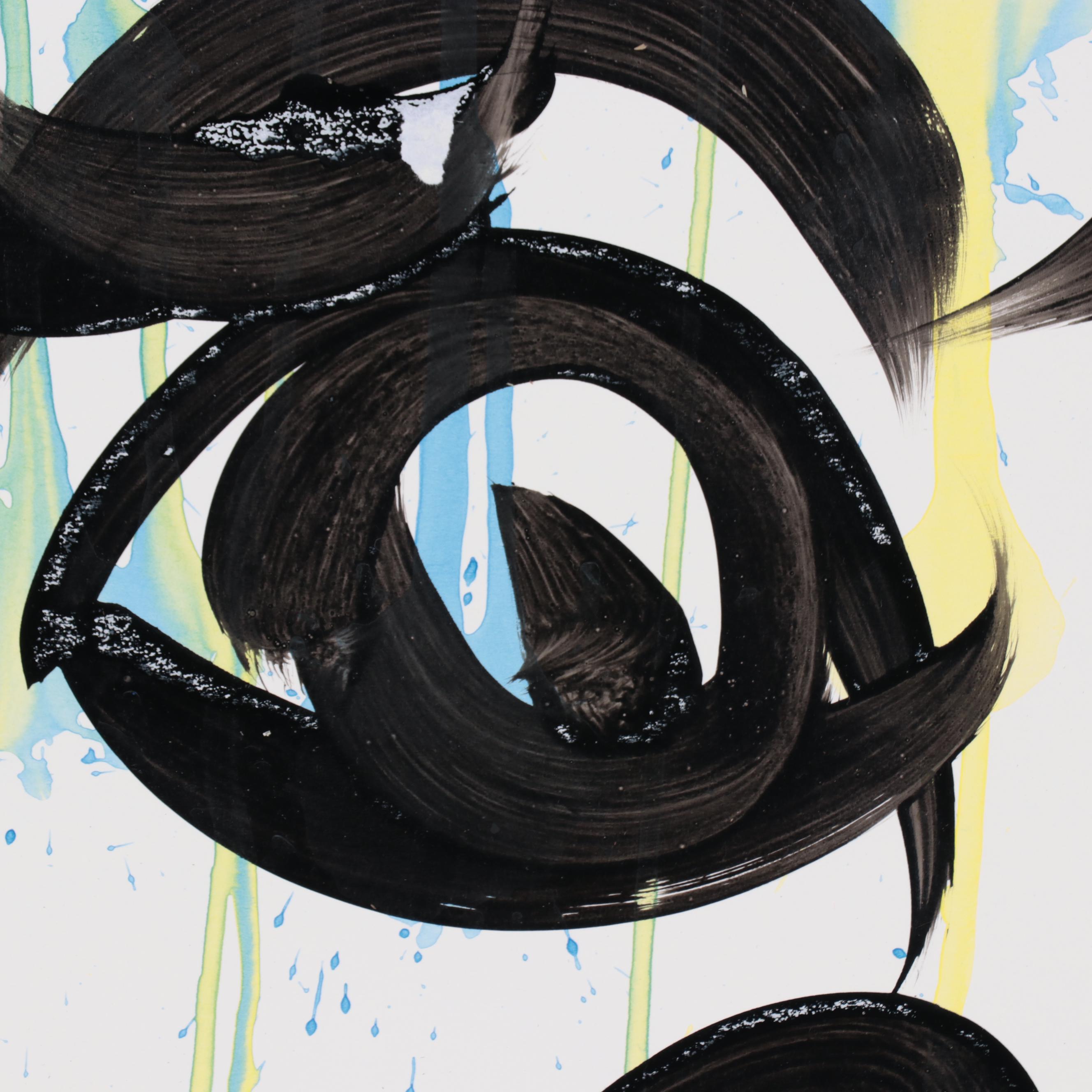 Peter Keil Abstract Acrylic Portrait