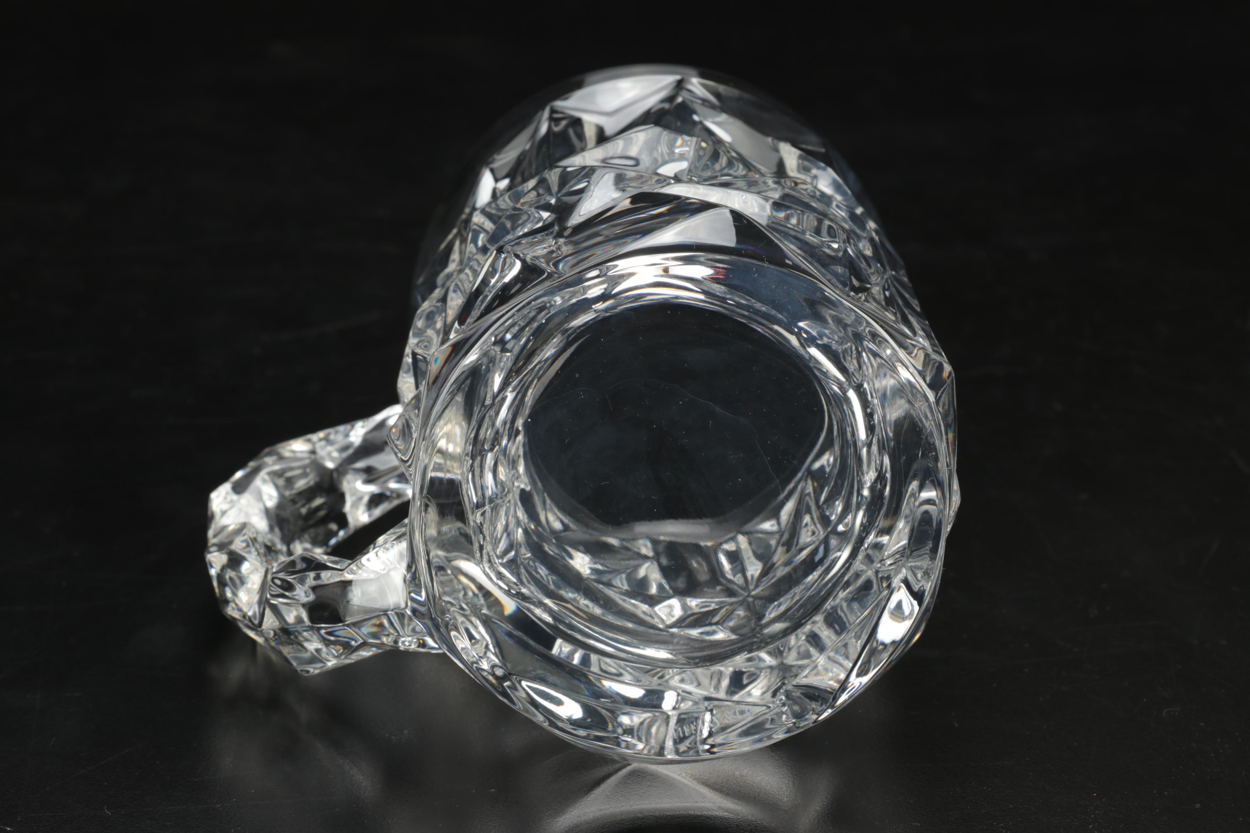 Tiffany & Co. Crystal "Rock Cut" Beer Mugs