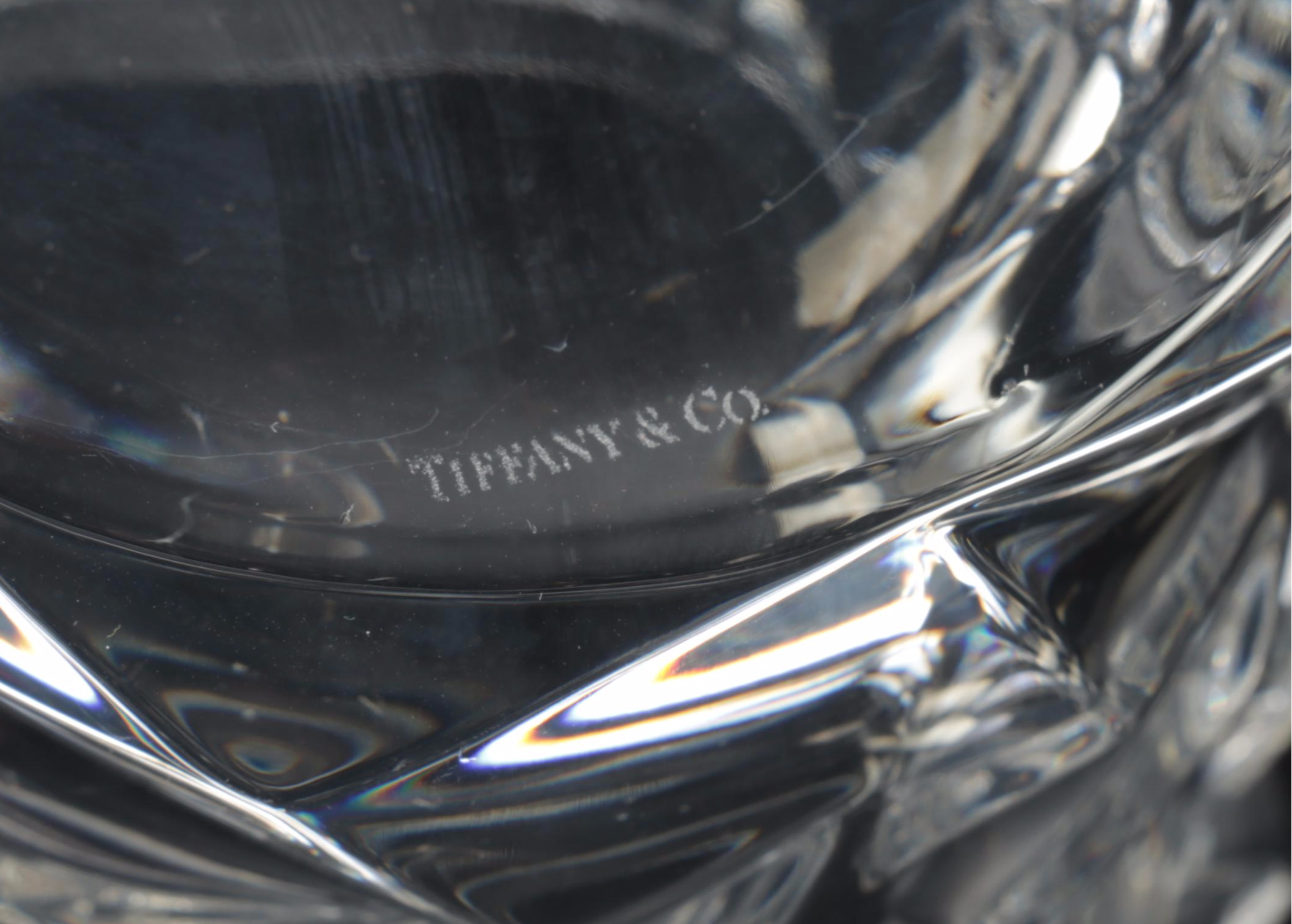 Tiffany & Co. Crystal "Rock Cut" Beer Mugs