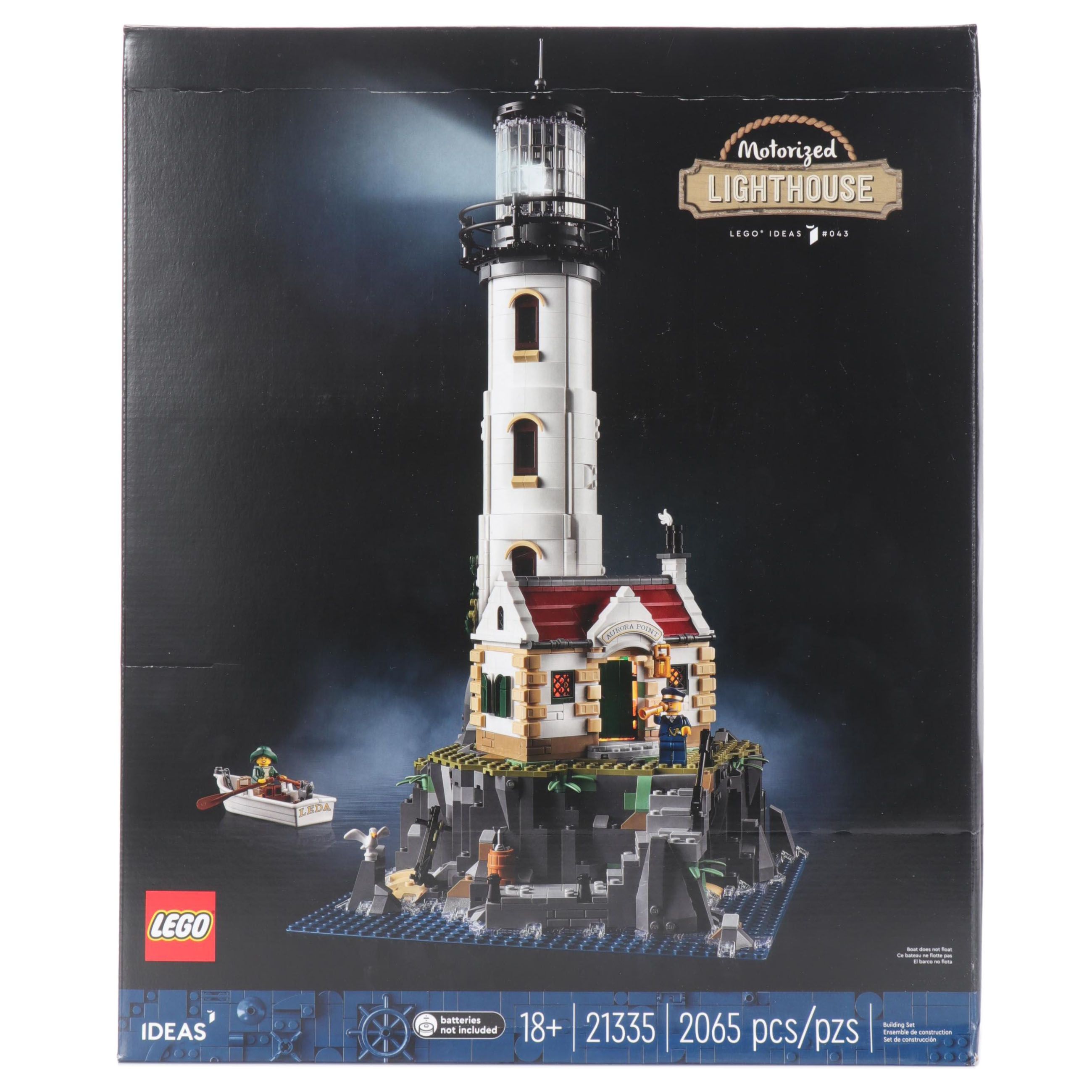 LEGO Ideal "Motorized Lighthouse" Building Set