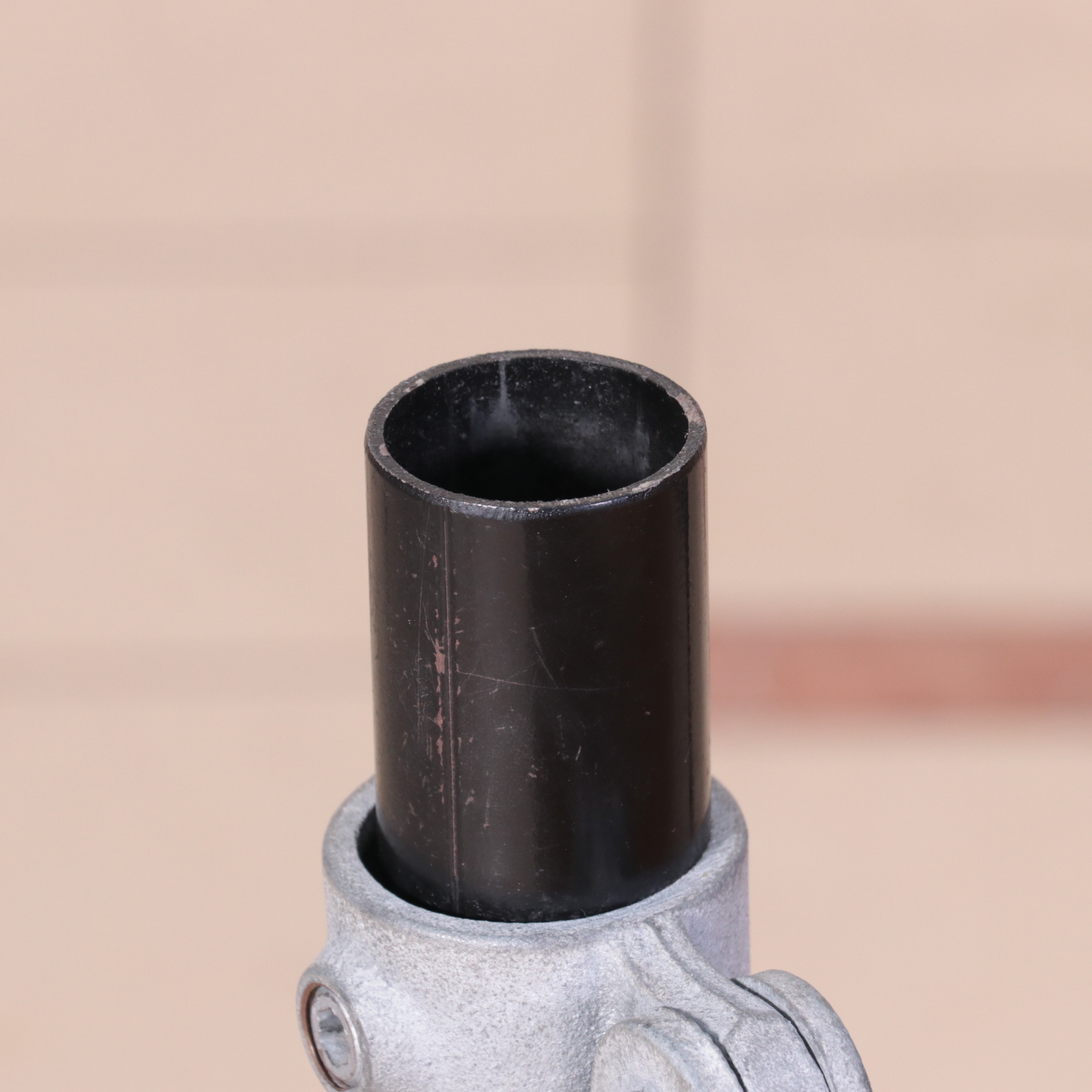 Three Metal and Wood Commercial Benches