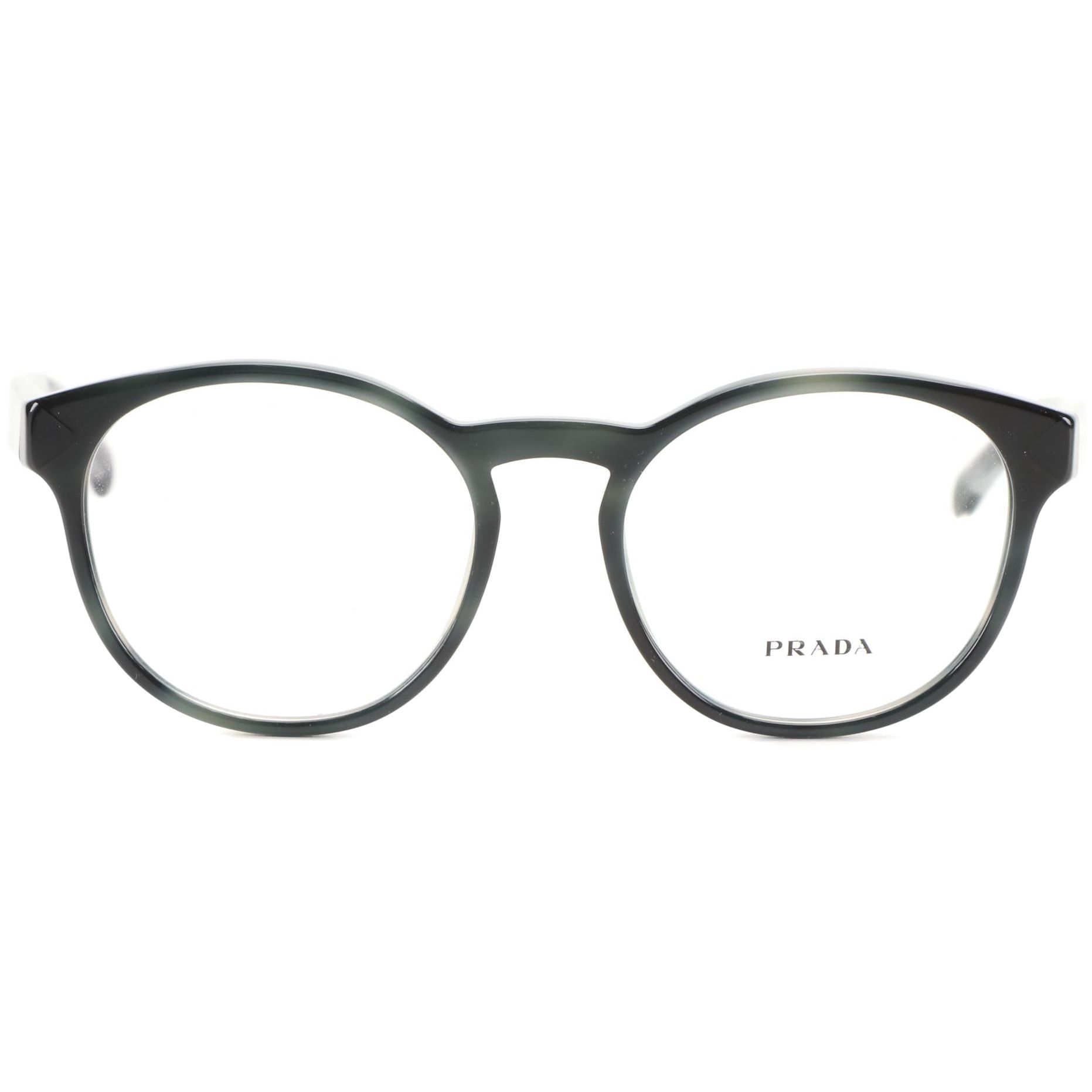 Prada VPR16T Round Eyeglasses with Case and Box