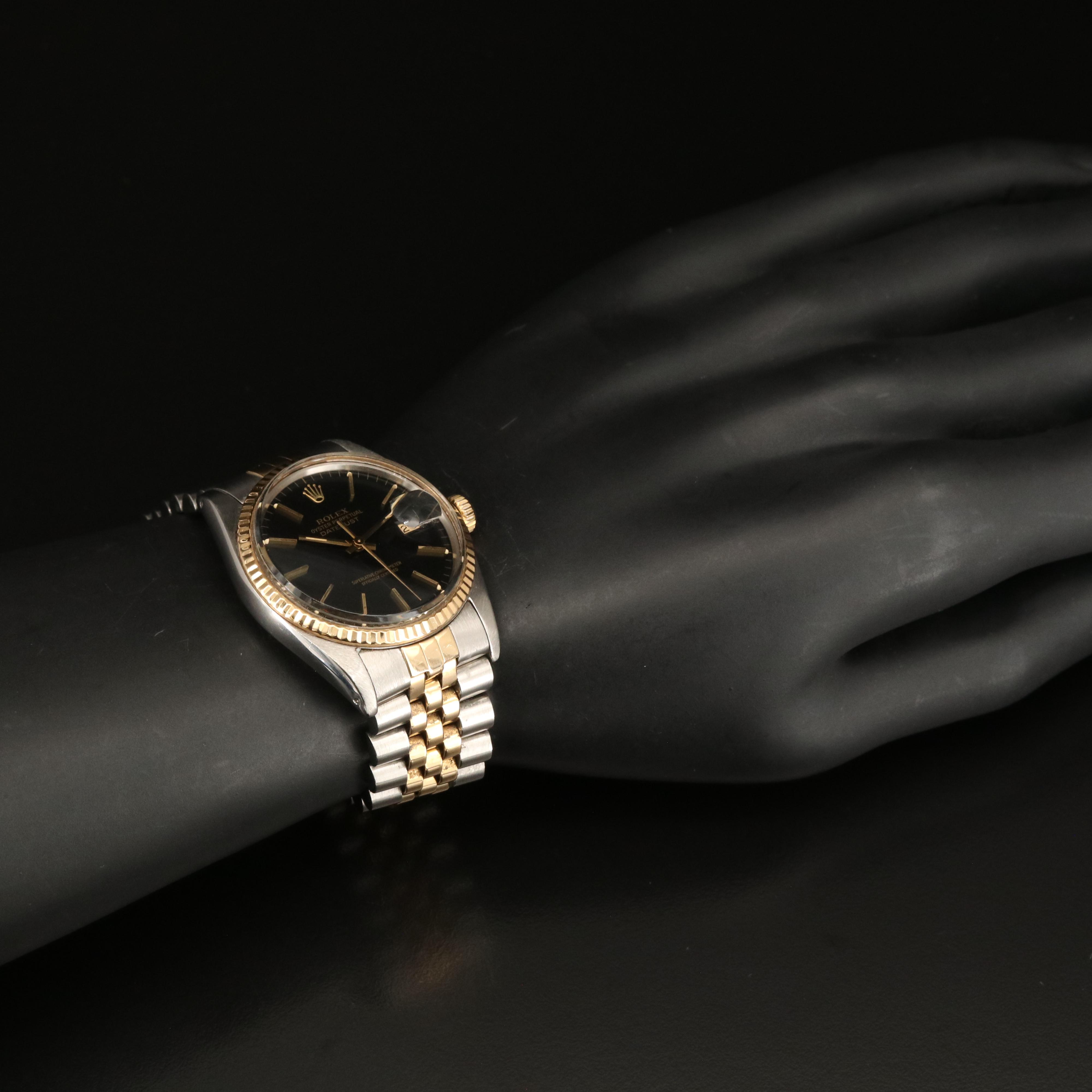 Rolex Oyster Perpetual Datejust Two-Tone Watch