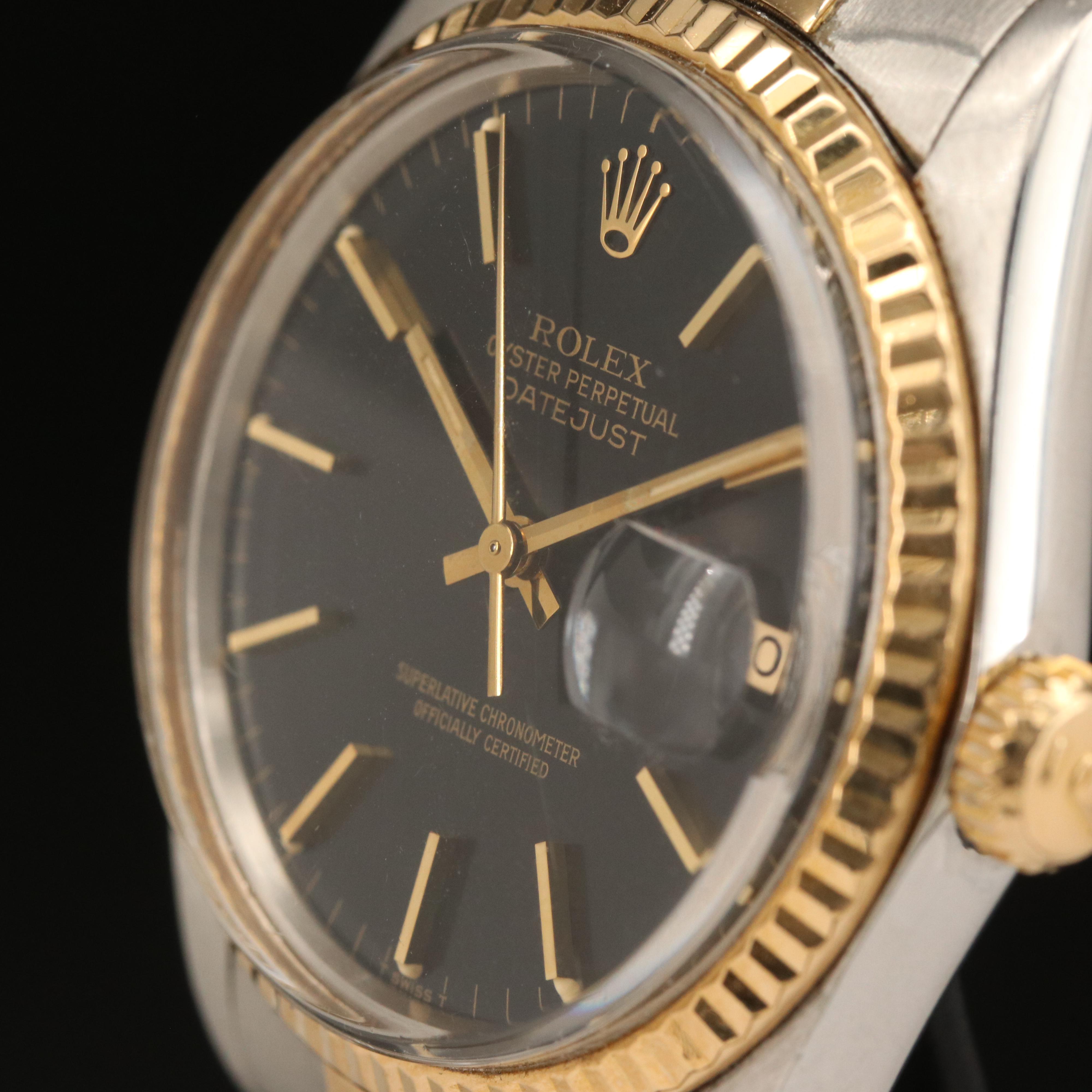 Rolex Oyster Perpetual Datejust Two-Tone Watch