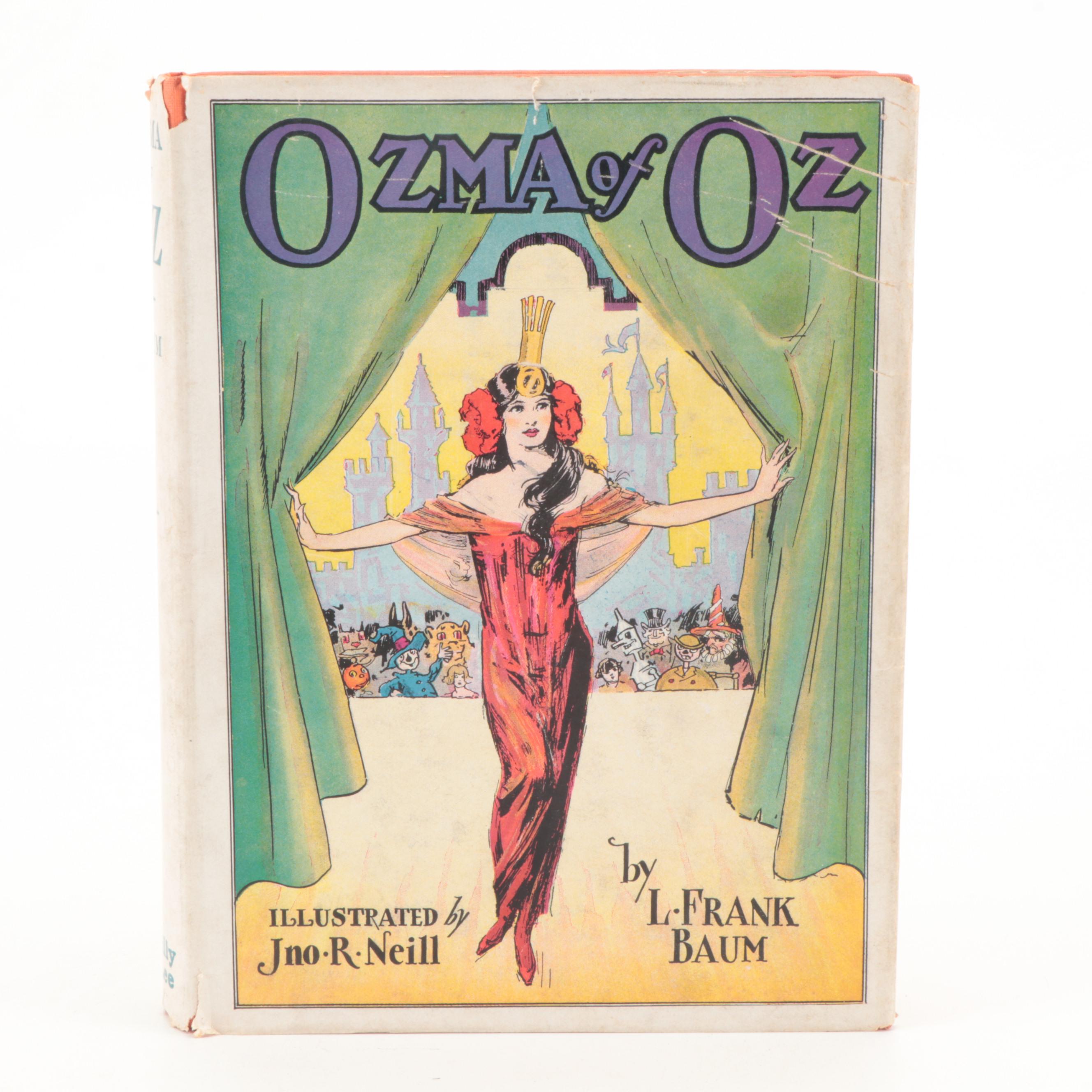 "Ozma of Oz" 1907 and "Tik-Tok of Oz" 1914 by L. Frank Baum