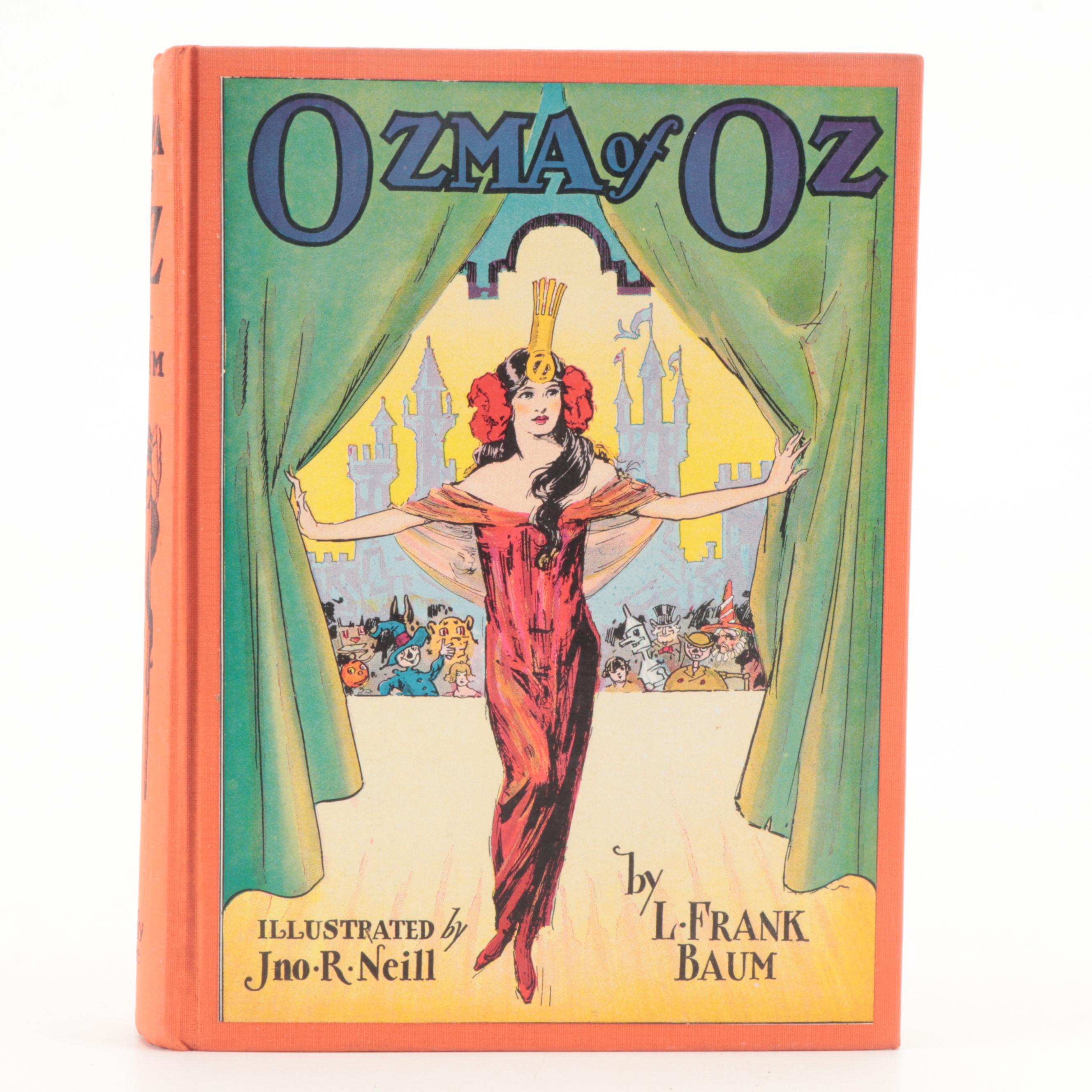 "Ozma of Oz" 1907 and "Tik-Tok of Oz" 1914 by L. Frank Baum