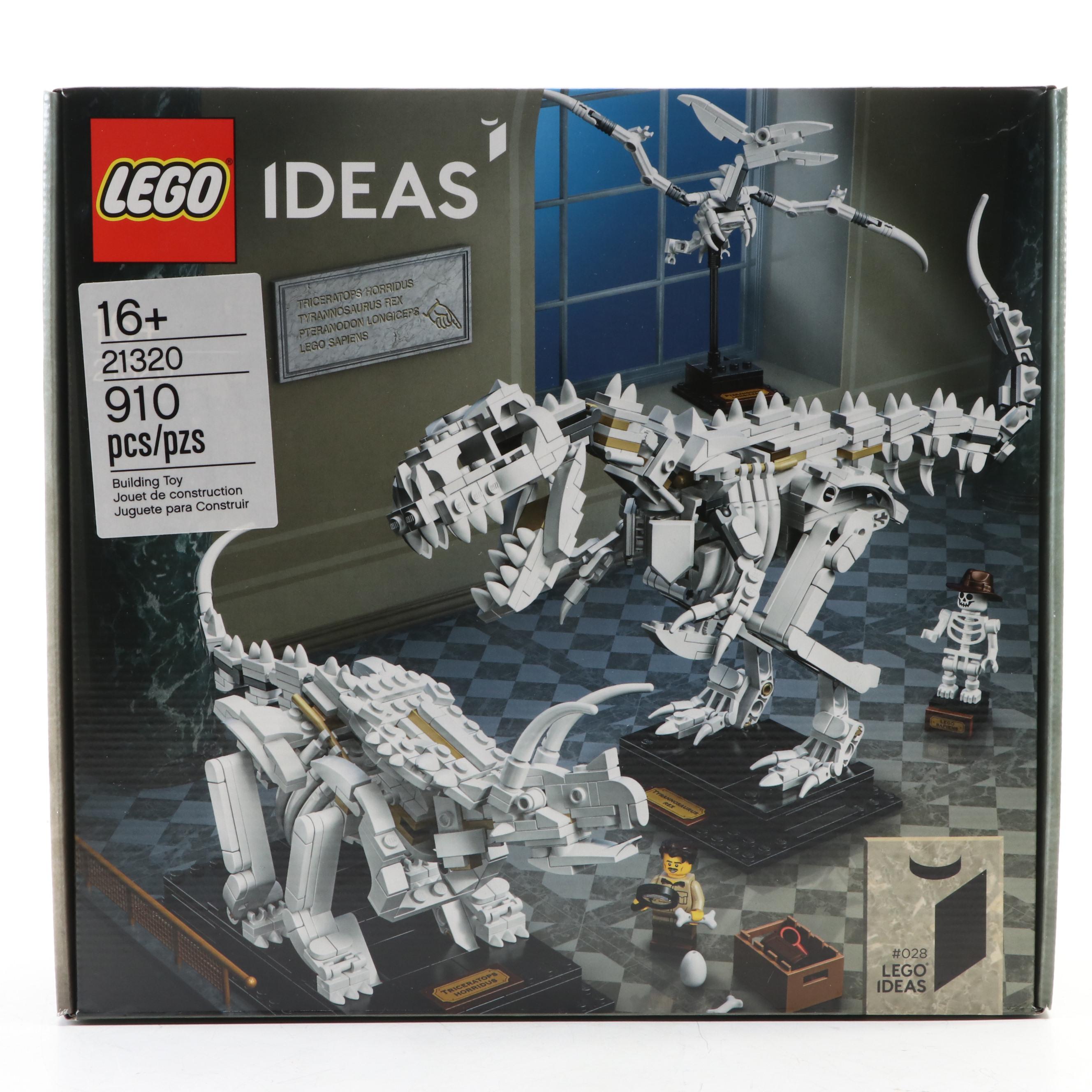 LEGO Creator, Ideas and CITY Construction Sets Including Mighty Dinosaurs