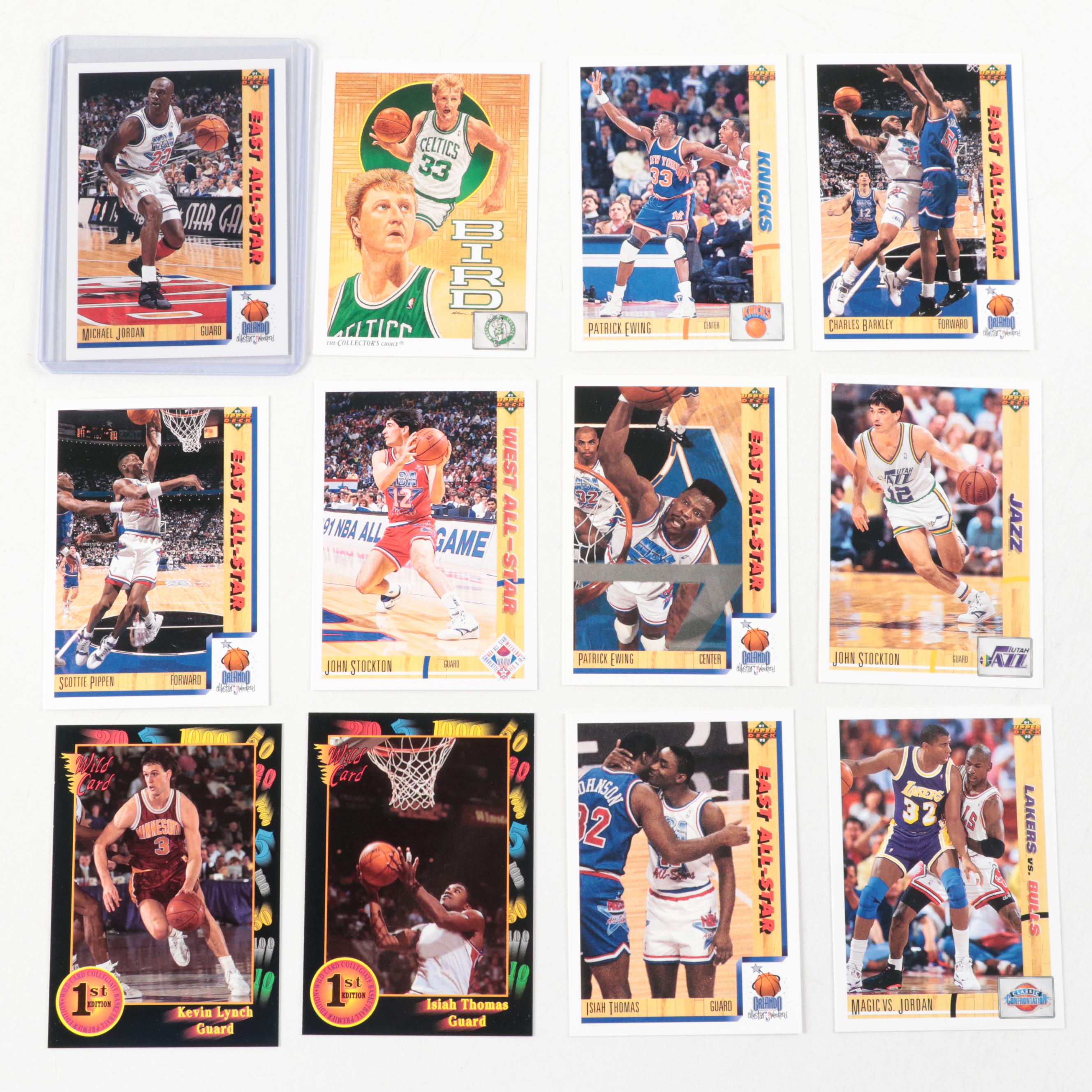 1991 Upper Deck Basketball Sealed Factory Set, More With Jordan, Pippen, Ewing